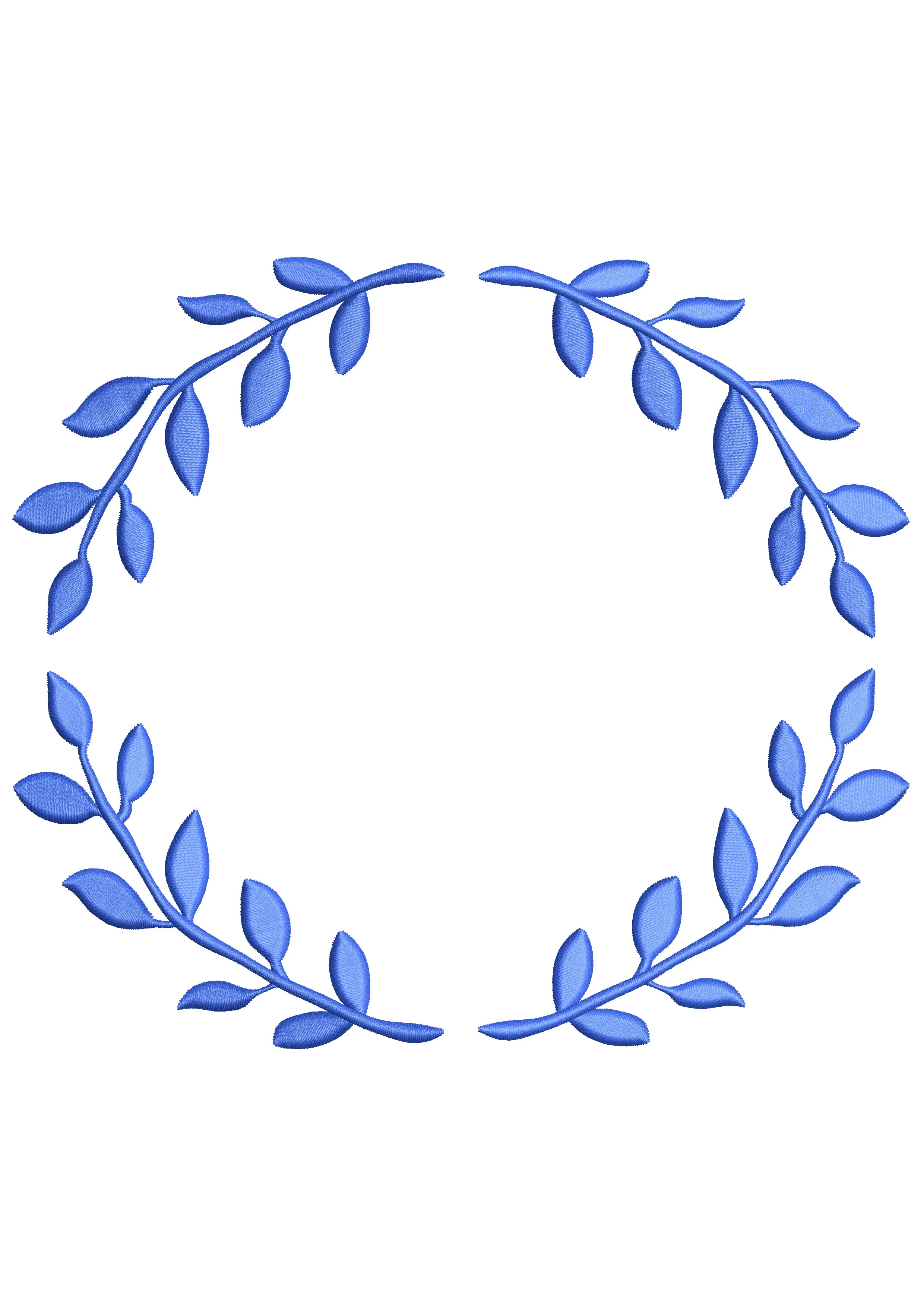 Dainty Frame Embroidery Design
