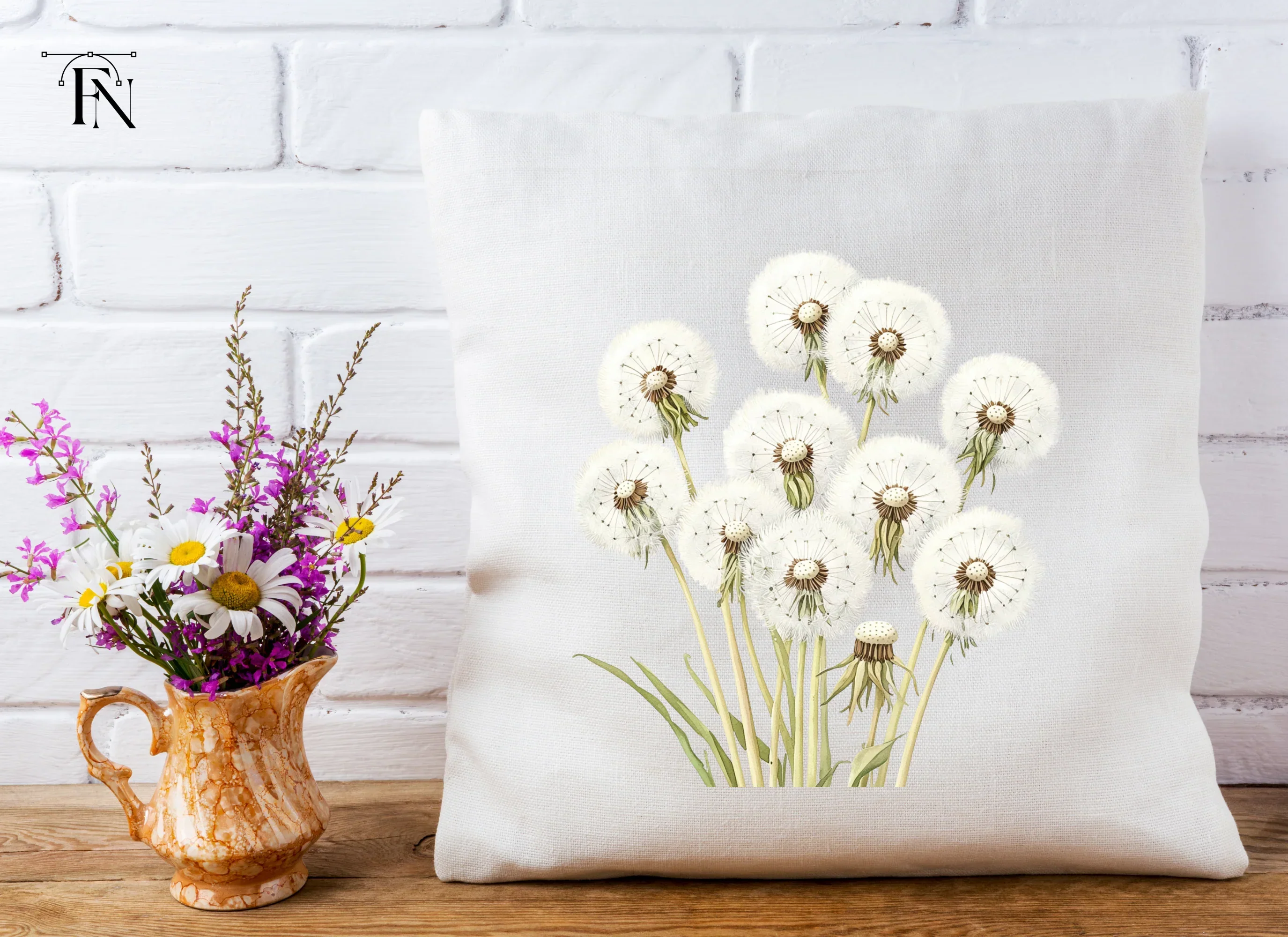 Dandelion Seed Head Clipart Bundle - Image 4
