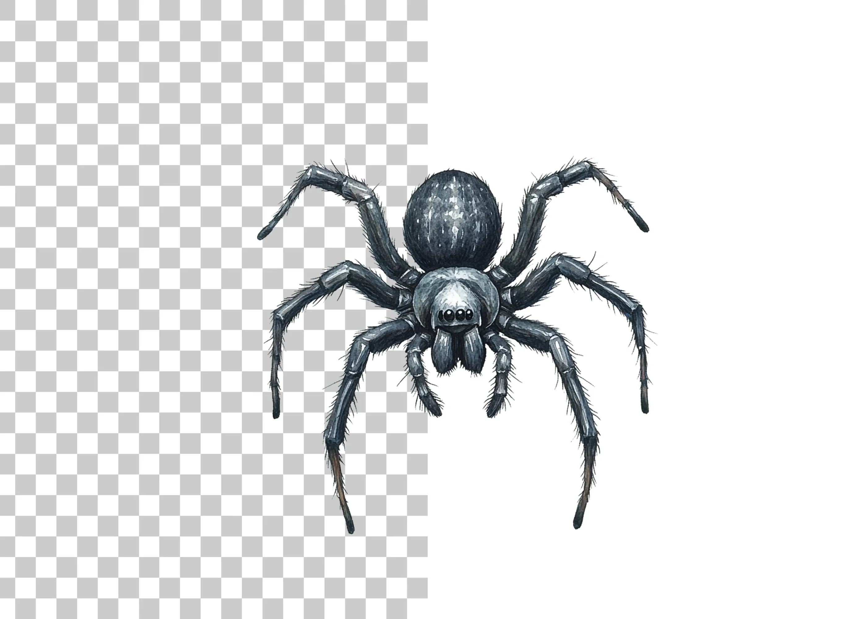 Dark Spider Clipart Bundle - Image 6
