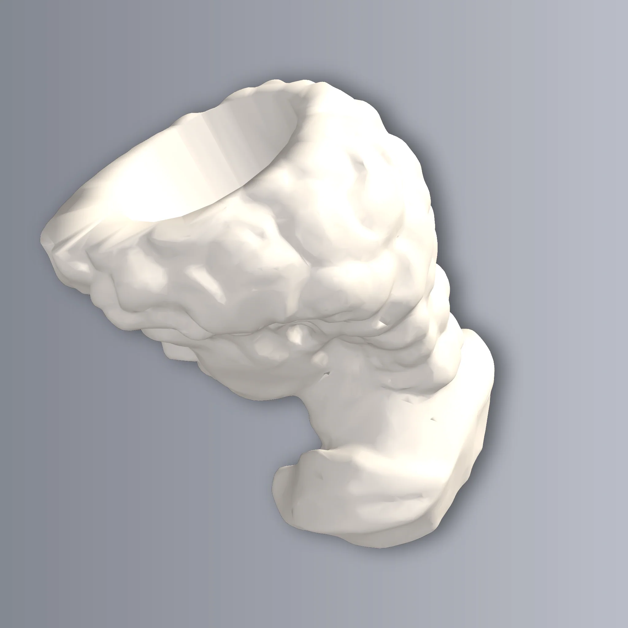 David Planter With Drainage 3D Print STL File - Image 2