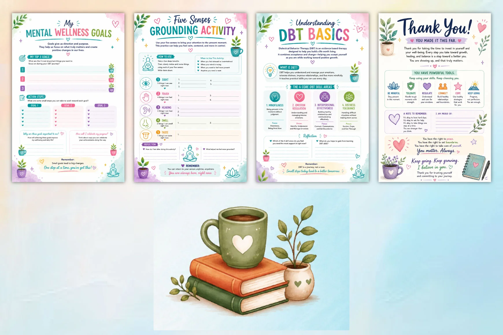 Dbt Coping Strategies For Daily Life Workbook - Image 4