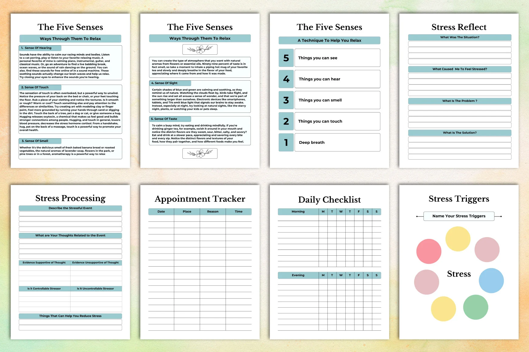 De-Stress Journal for Relaxation and Mindfulness - Image 4