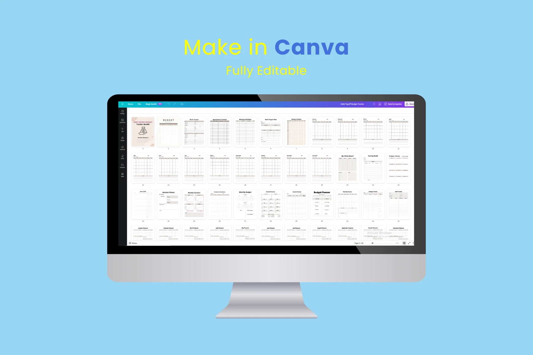 Debt Payoff Budget Planner - Image 6