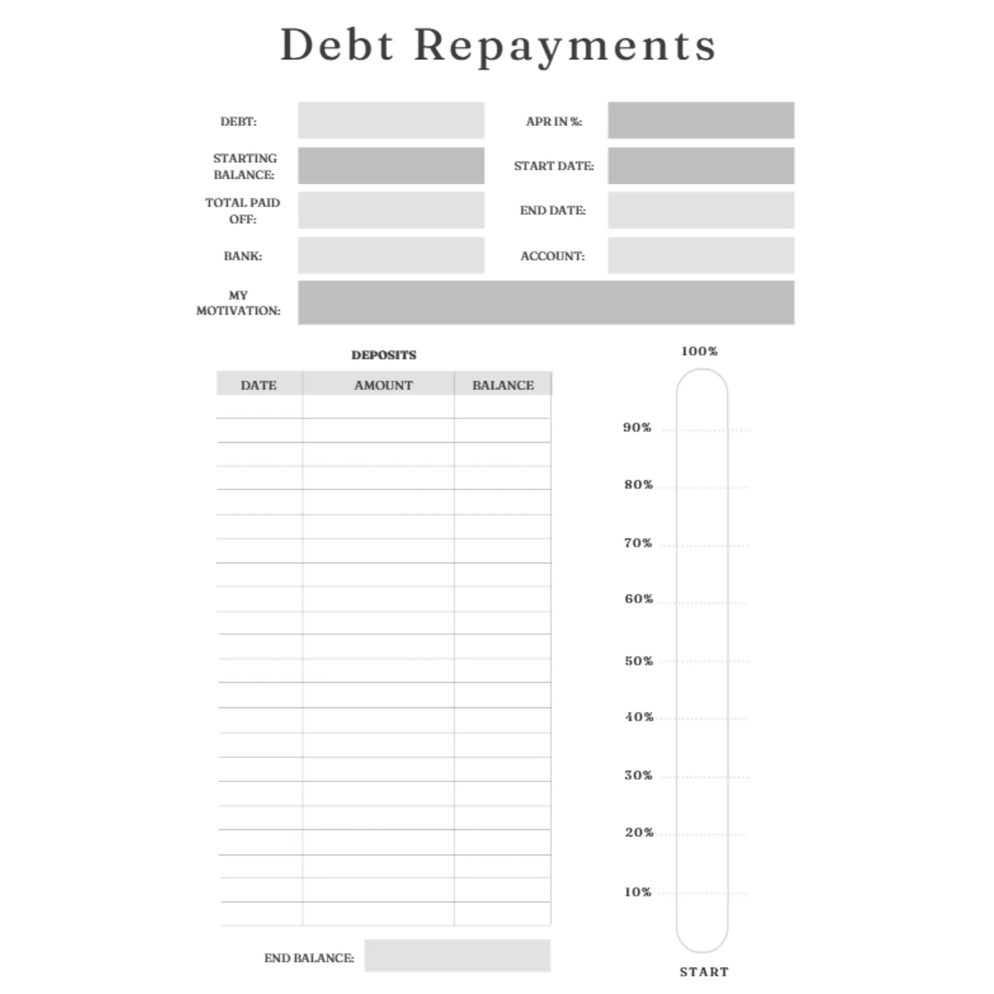 Debt Trackers Bundle - Image 2