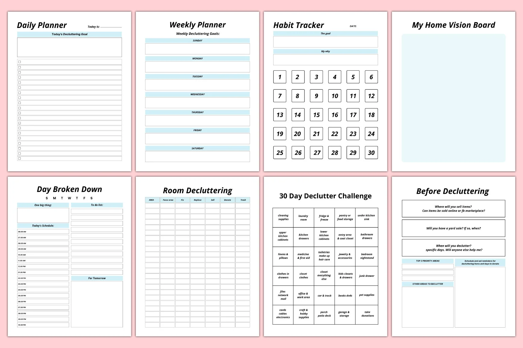Declutter Planner Guide - Image 3