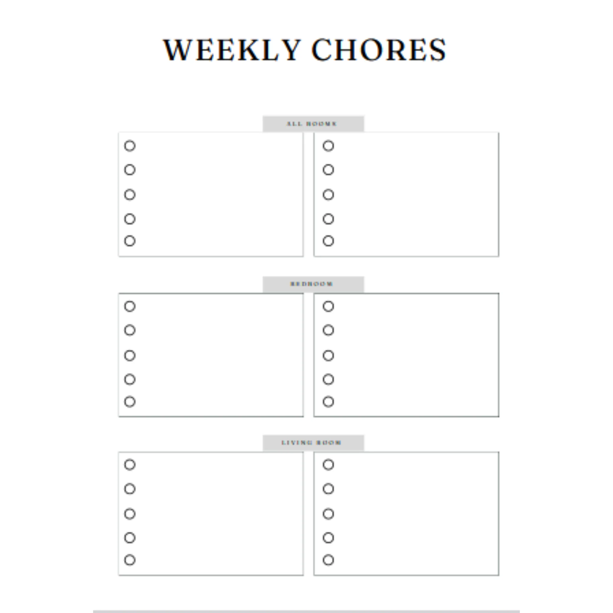 Decluttering and Cleaning Planner Bundle - Image 2