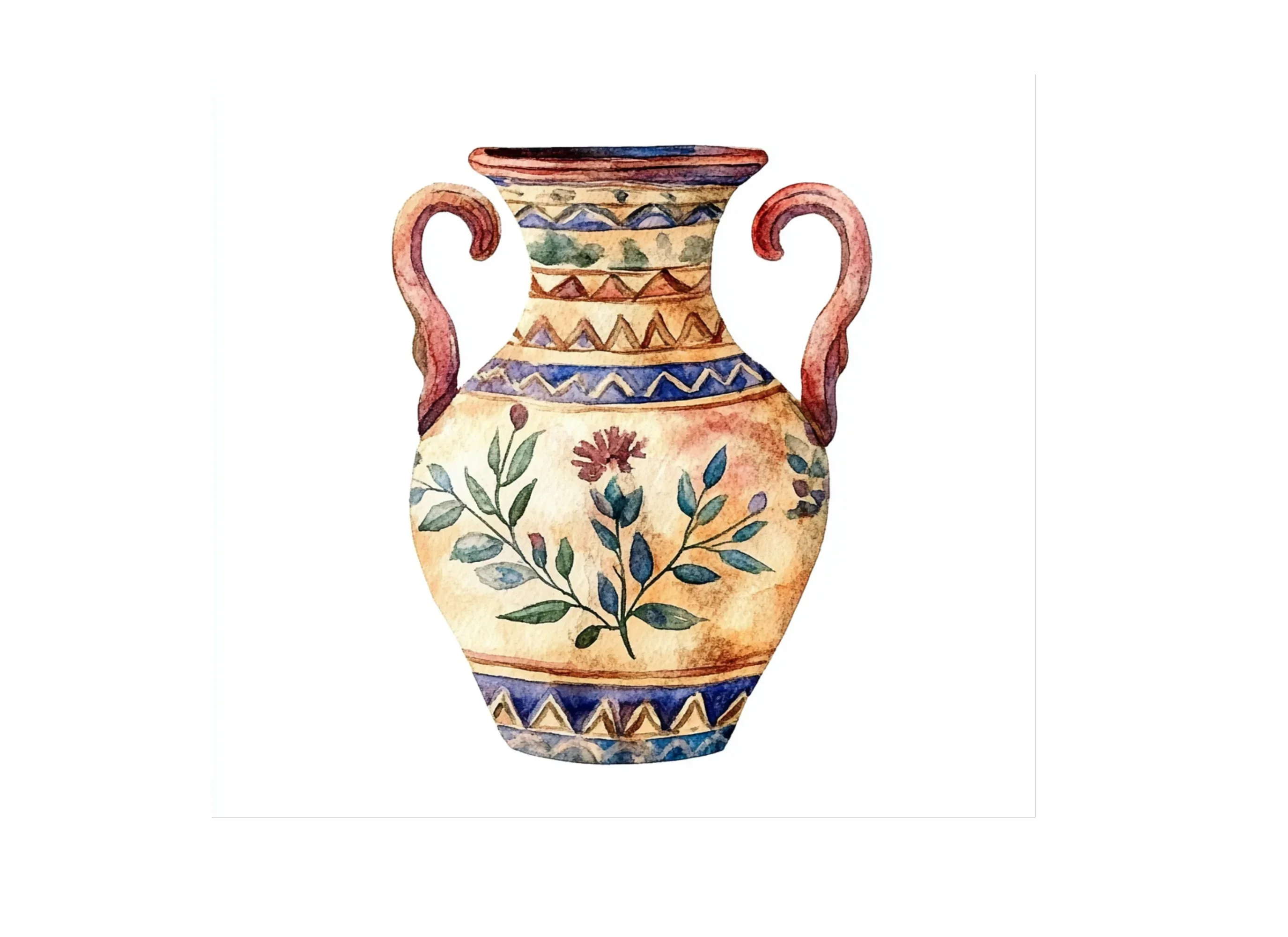 Decorative Ancient Vases Clipart Bundle - Image 3