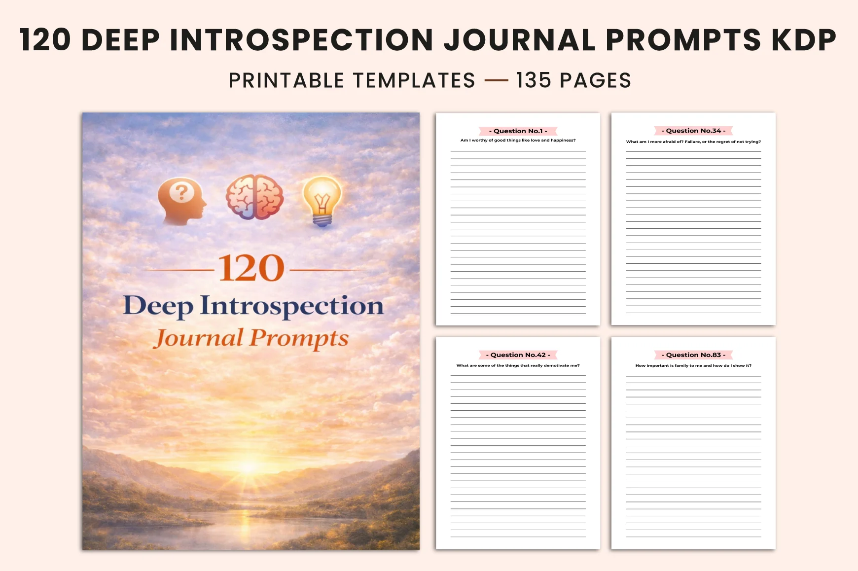 Deep Introspection Prompts for Self-Reflection