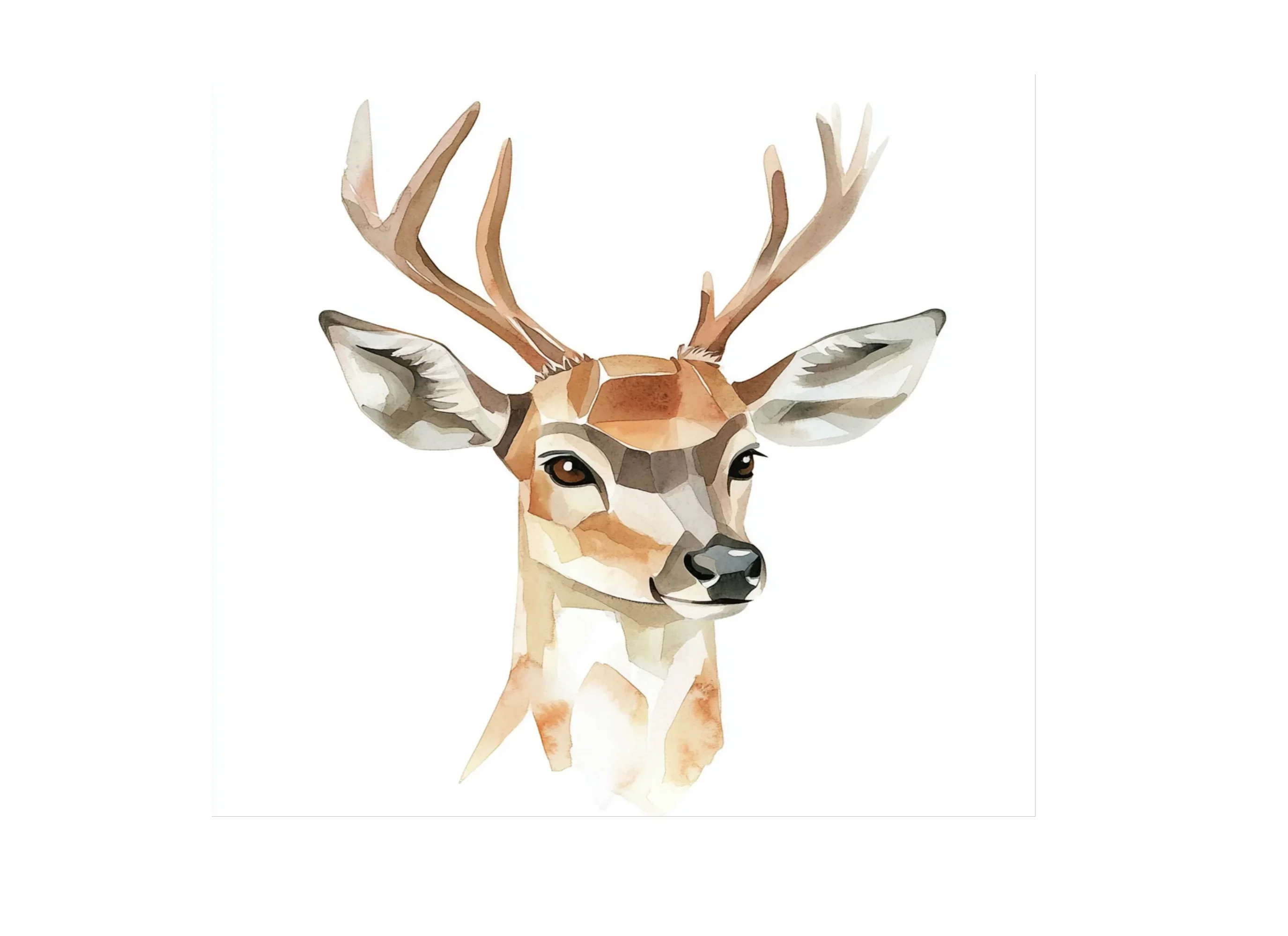 Deer Head Clipart Bundle - Image 3