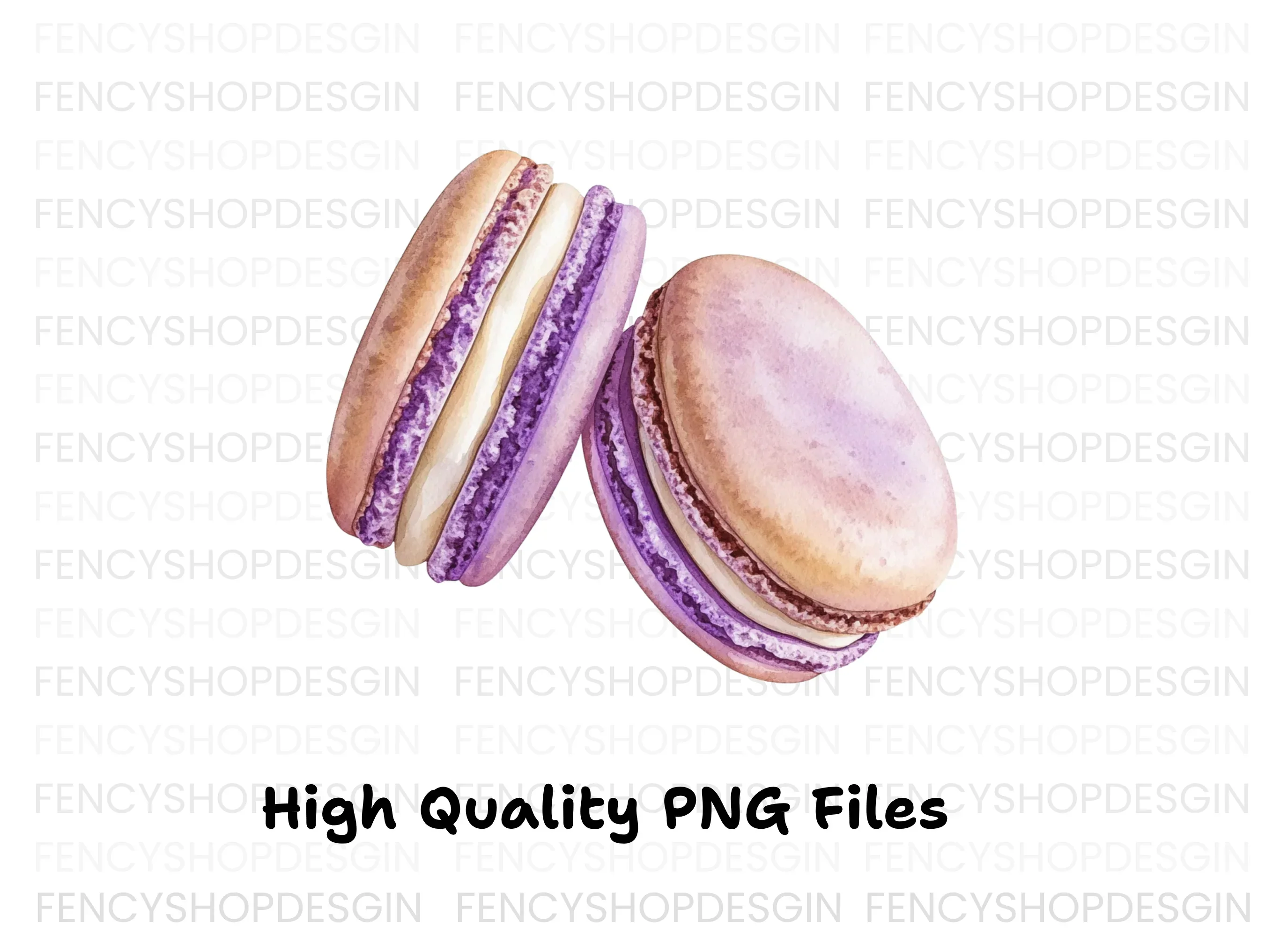 Delicious Macarons Clipart Bundle - Image 3