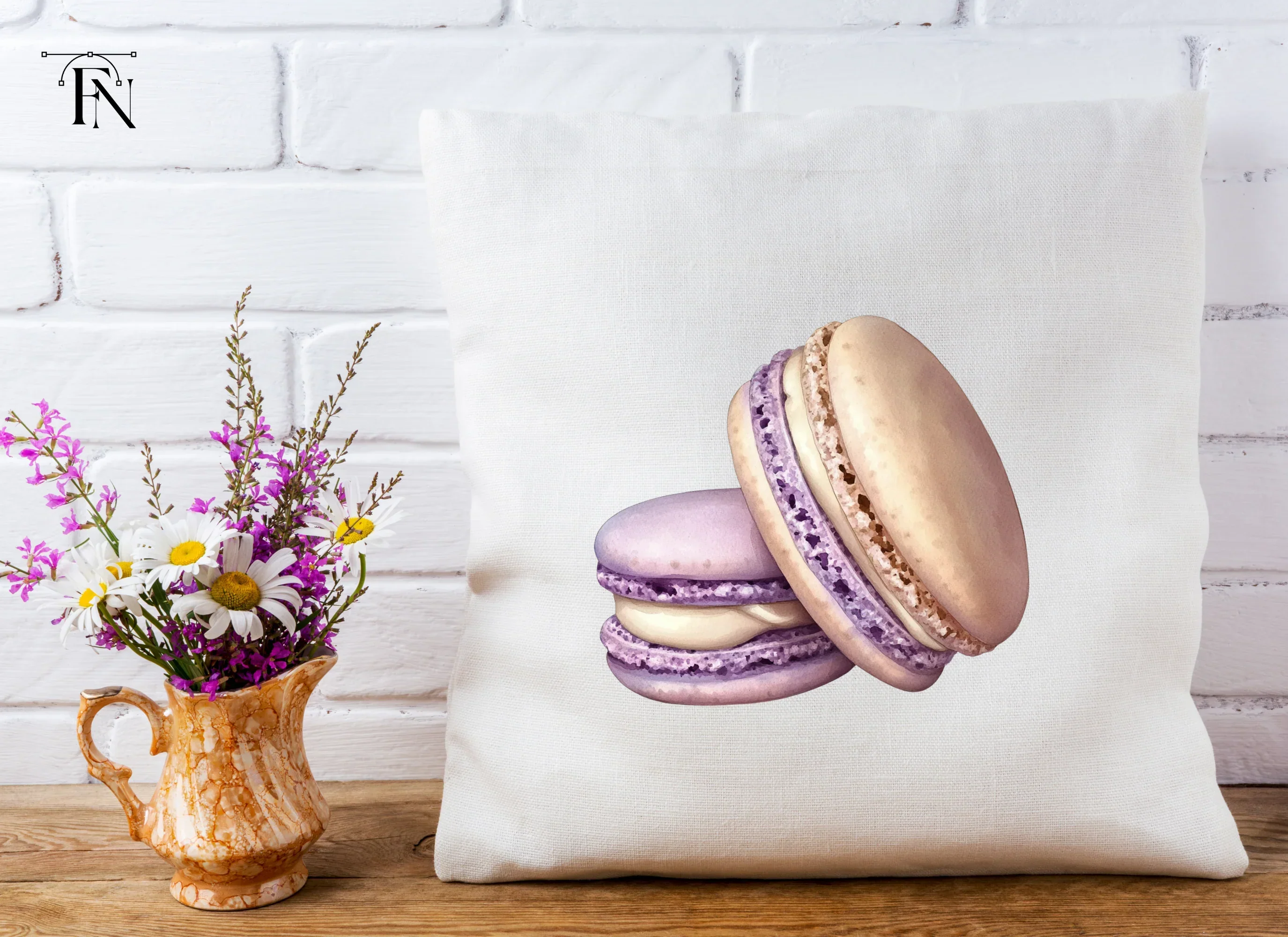 Delicious Macarons Clipart Bundle - Image 5