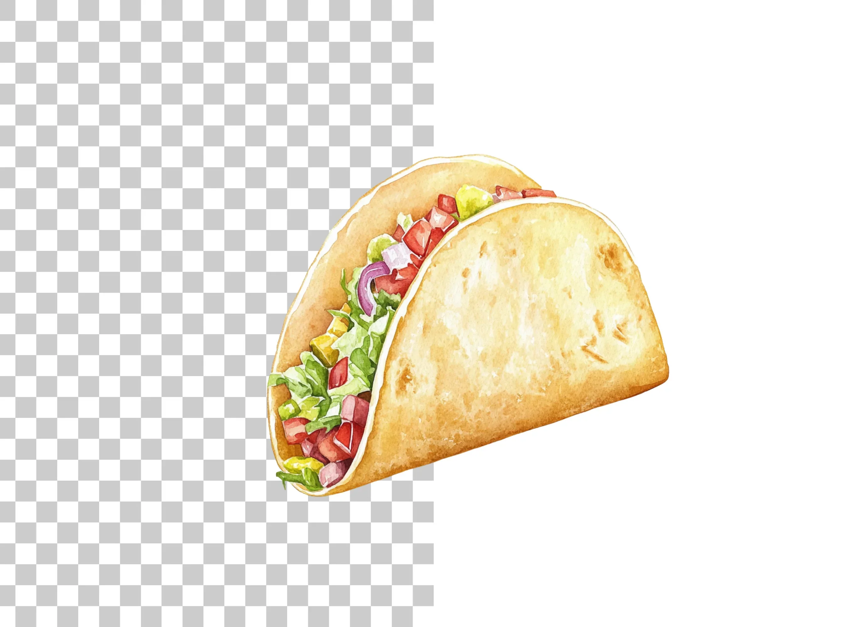 Delicious Tacos Clipart Bundle - Image 2