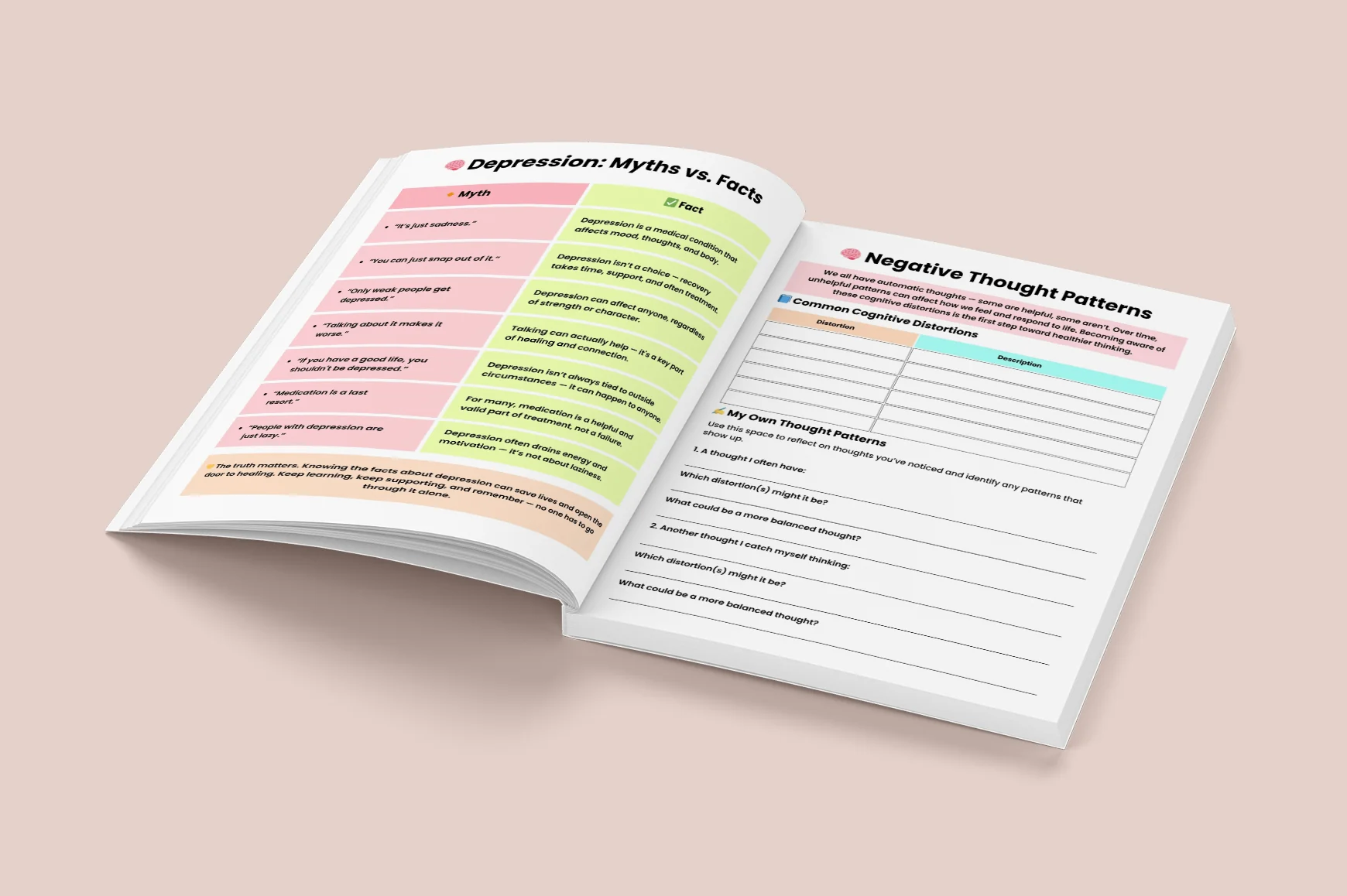Depression Healing and Recovery Workbook - Image 2