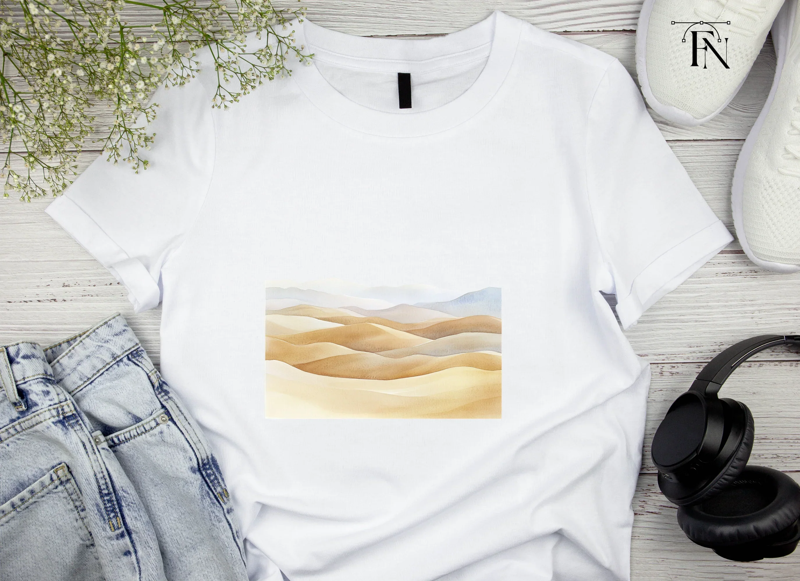 Desert Landscape Clipart Bundle - Image 3