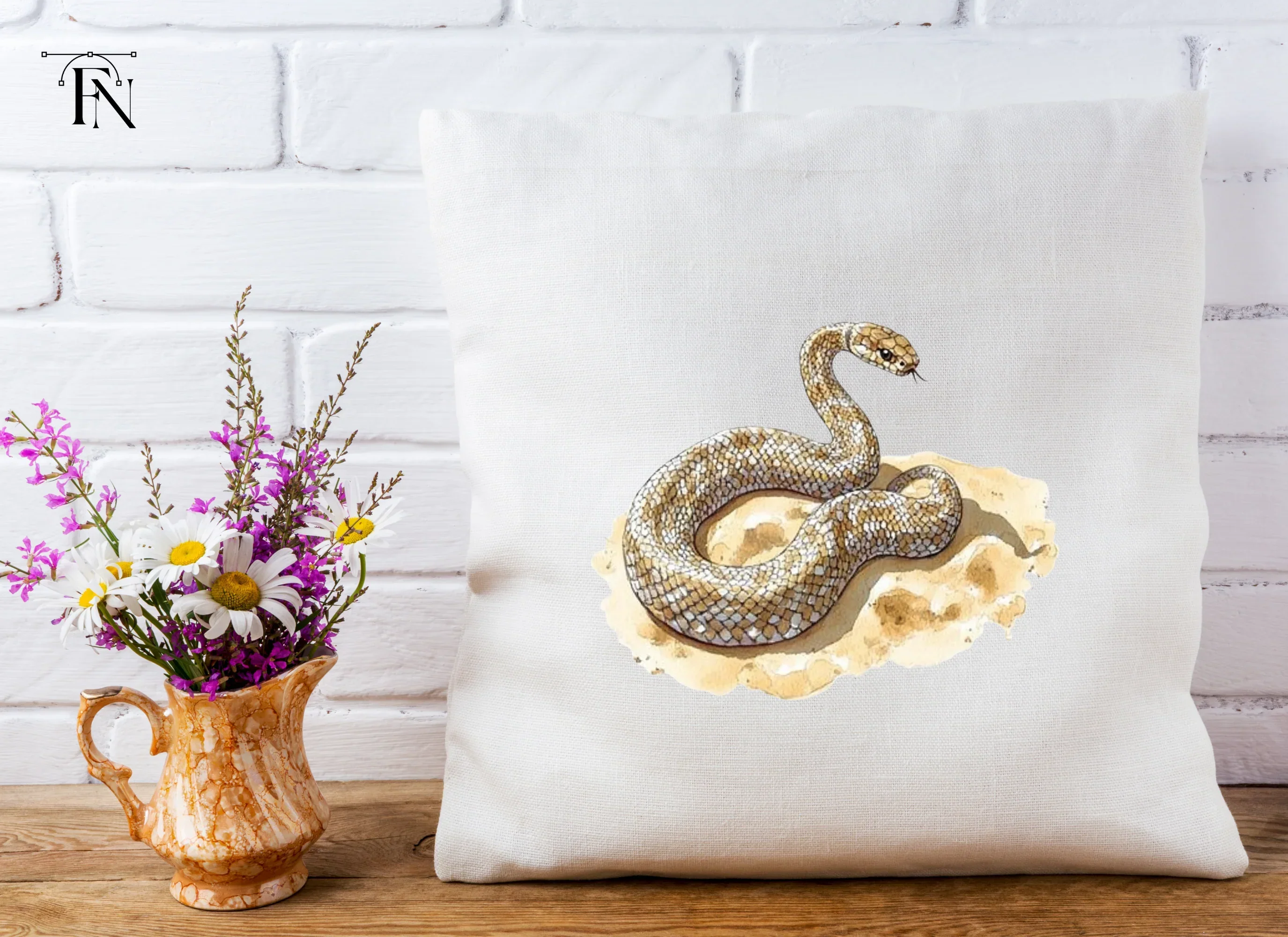 Desert Snake Reptile Clipart Bundle - Image 4