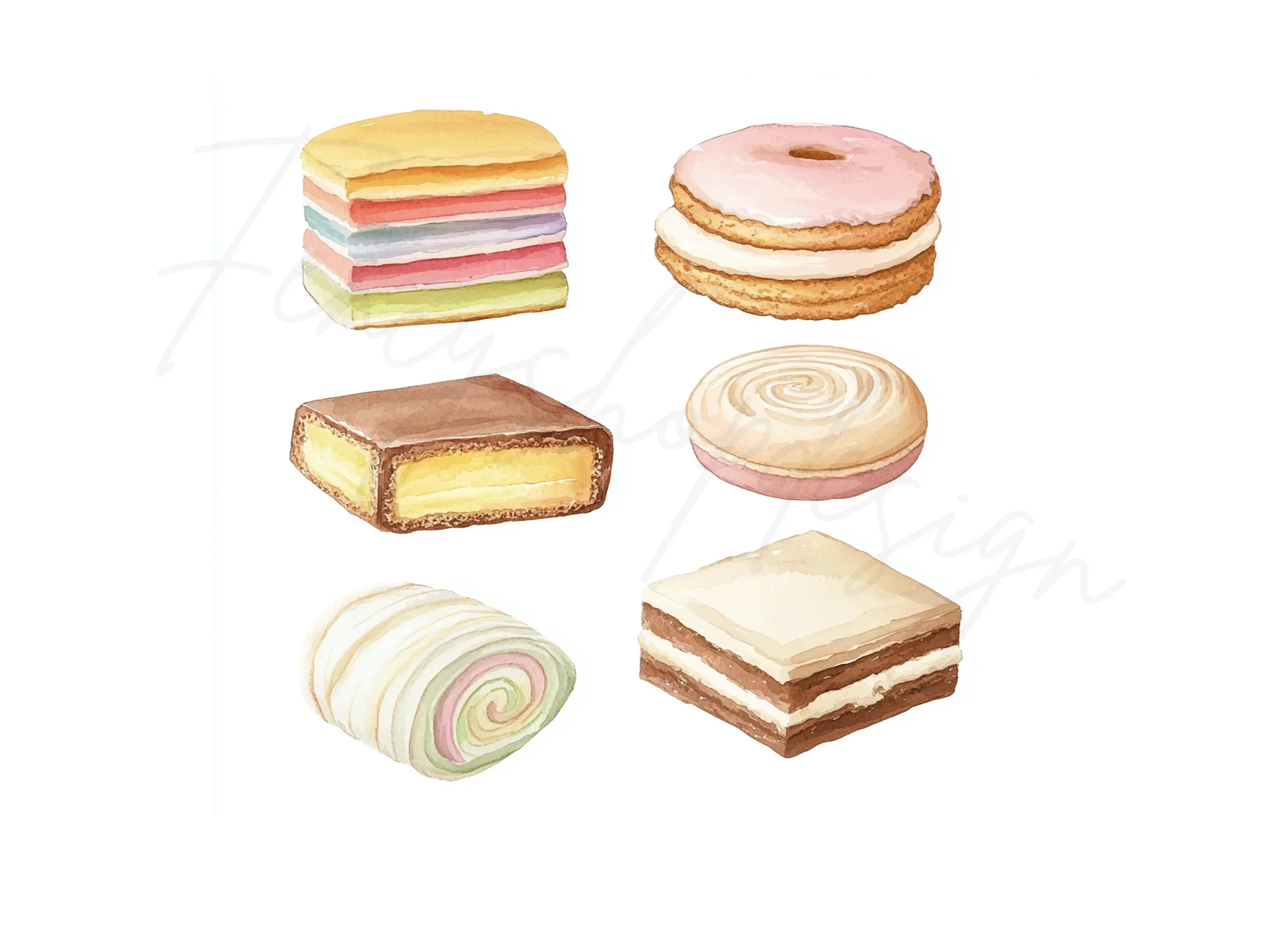 Dessert Clipart Bundle - Image 3