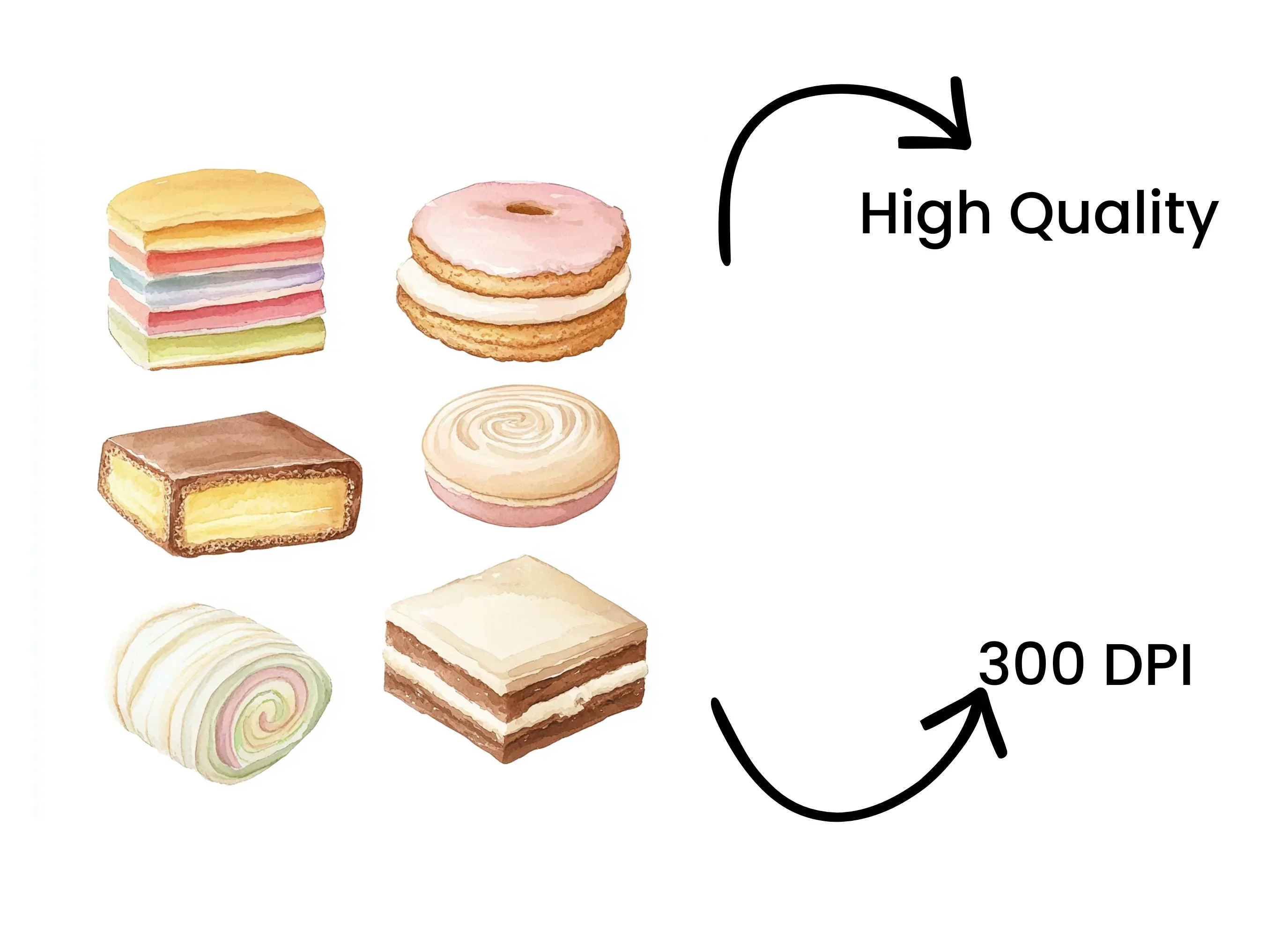 Dessert Clipart Bundle - Image 4