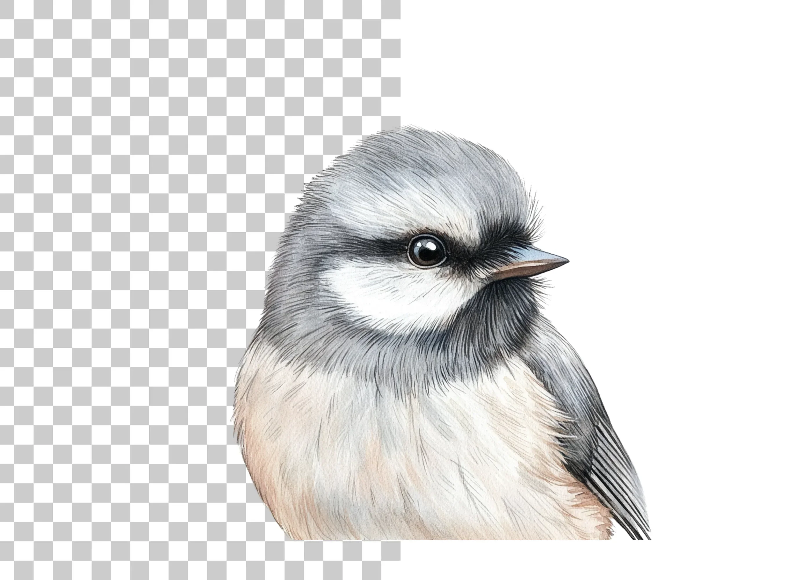 Detailed Bird Head Illustration Clipart Bundle - Image 2