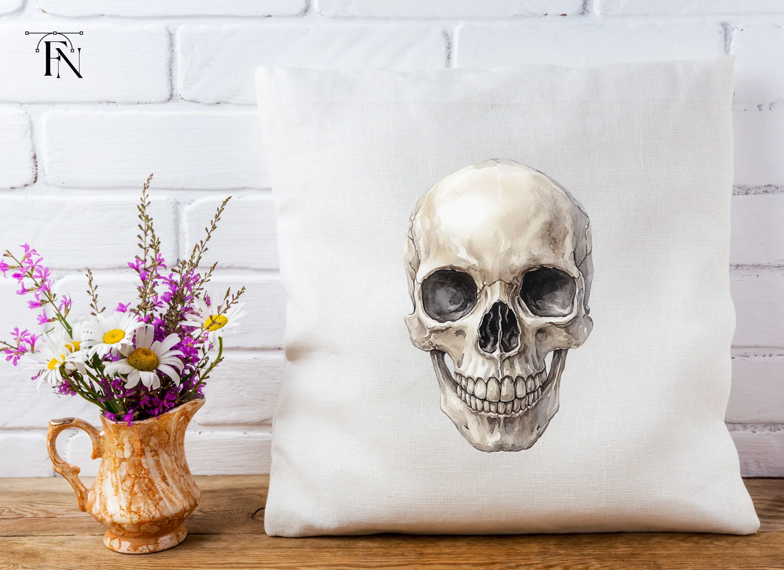 Detailed Human Skull Clipart Bundle - Image 2