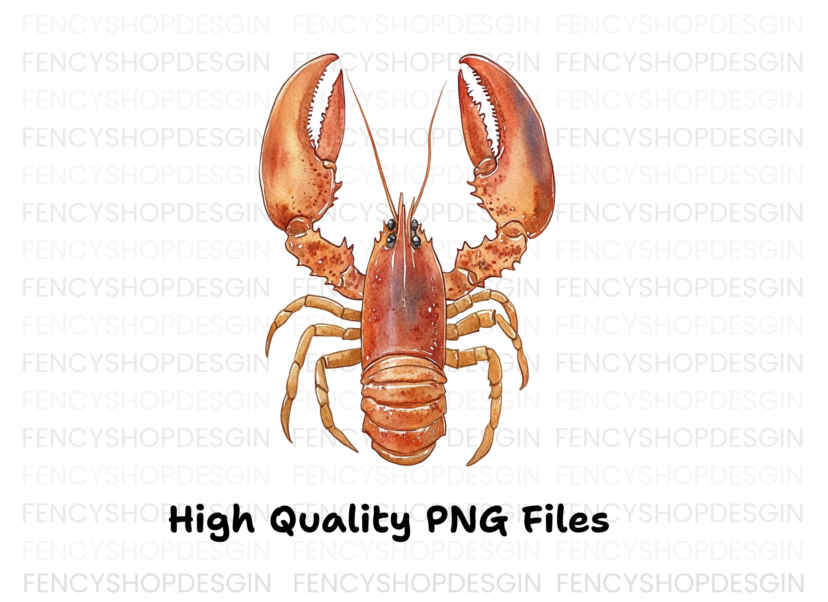 Detailed Lobster Clipart Bundle - Image 3