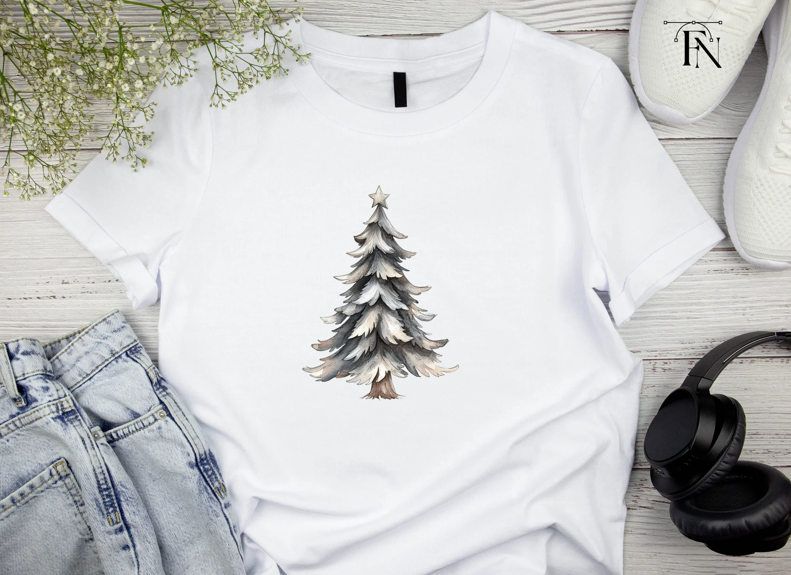 Detailed Pine Tree Clipart Bundle - Image 4