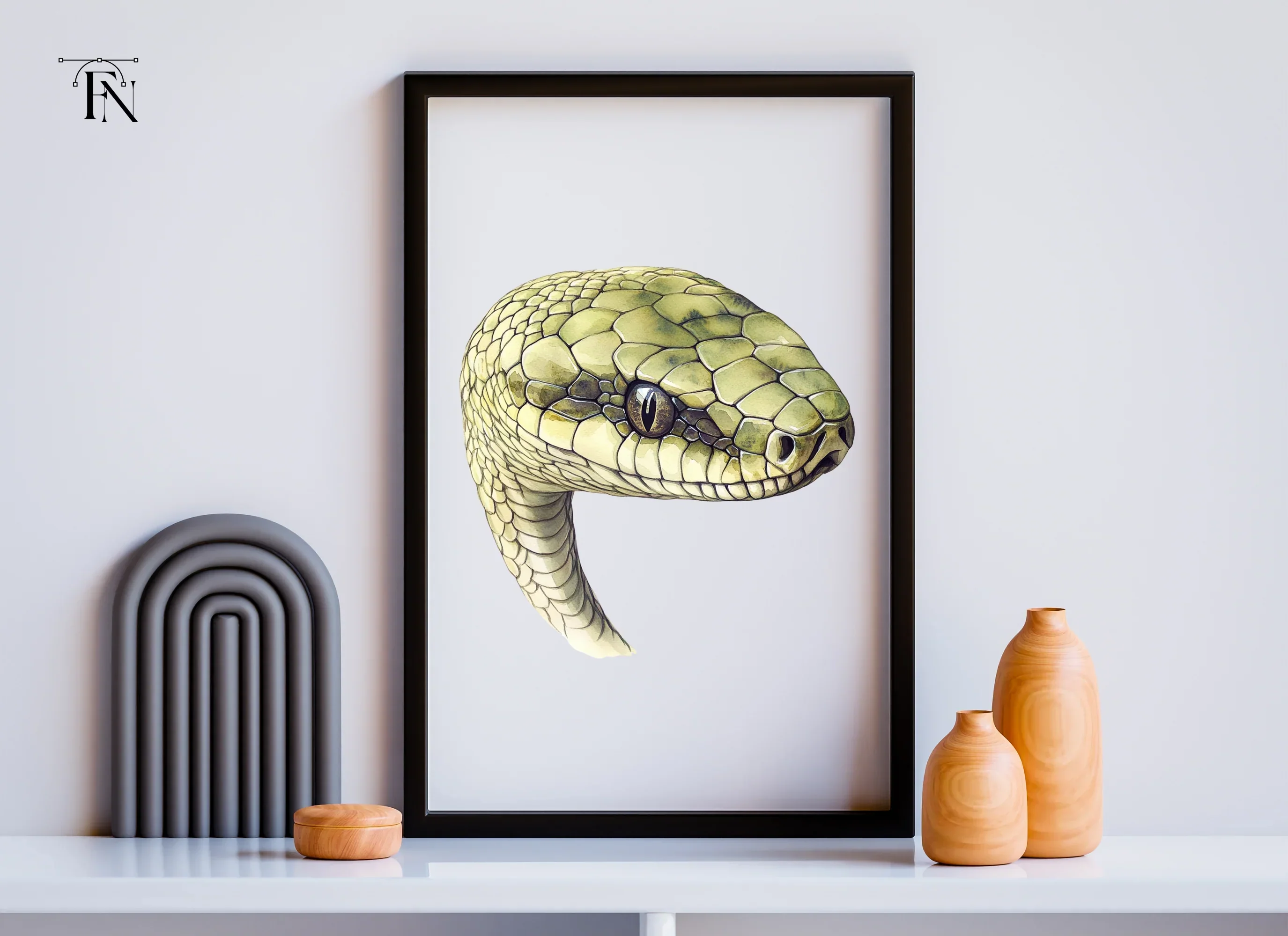 Detailed Snake Head Clipart Bundle - Image 4