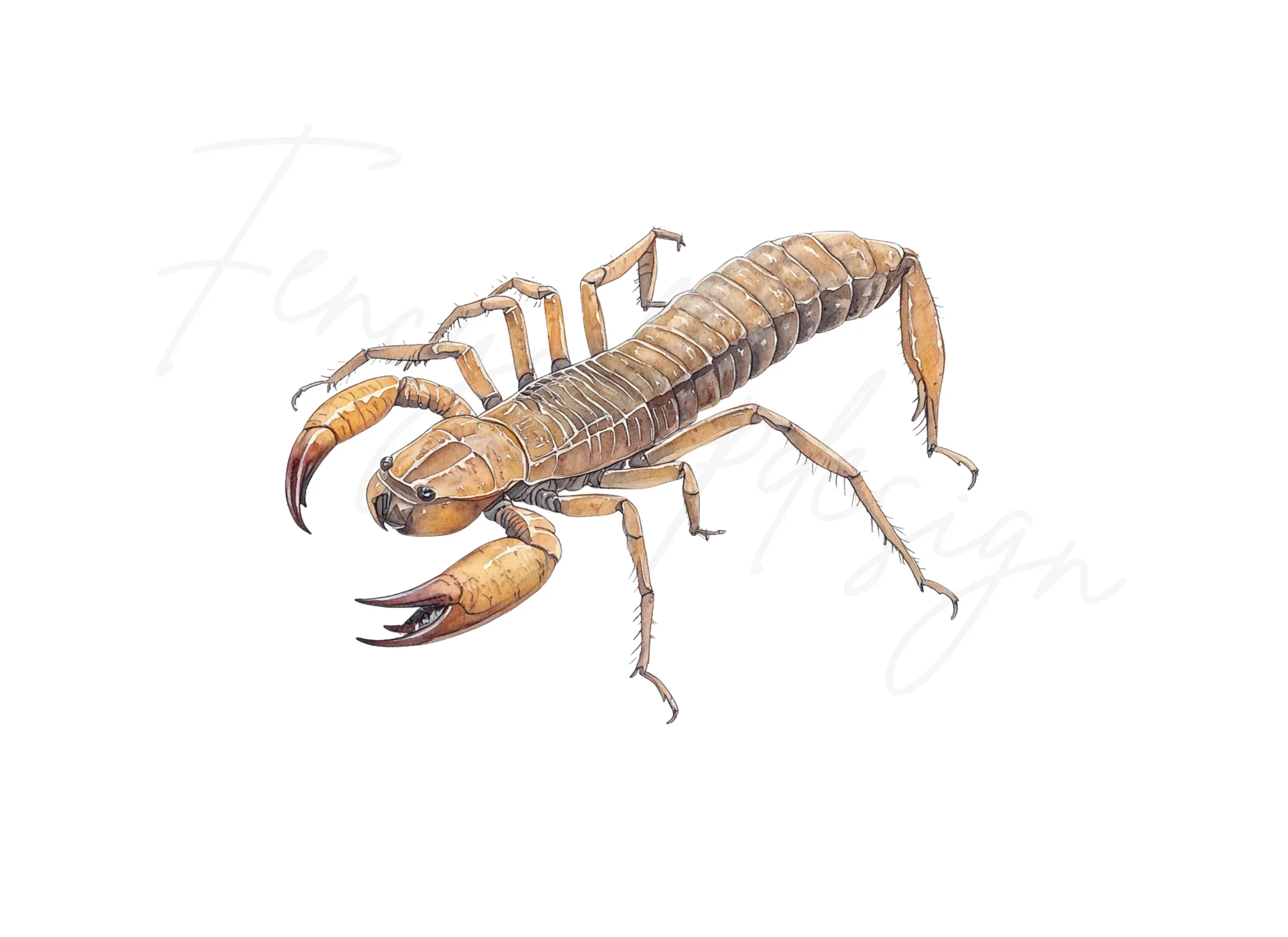 Detailed Solifugae Illustration Clipart Bundle - Image 3