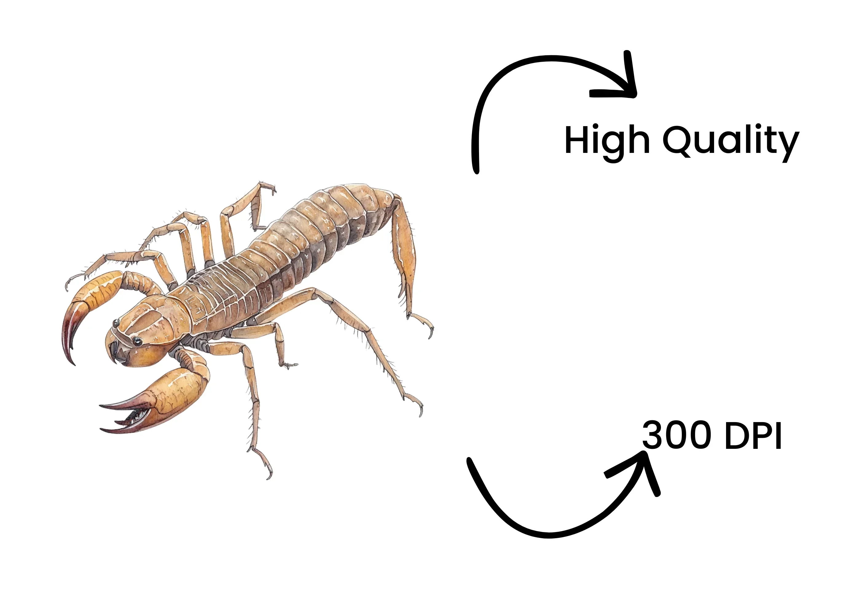 Detailed Solifugae Illustration Clipart Bundle - Image 4