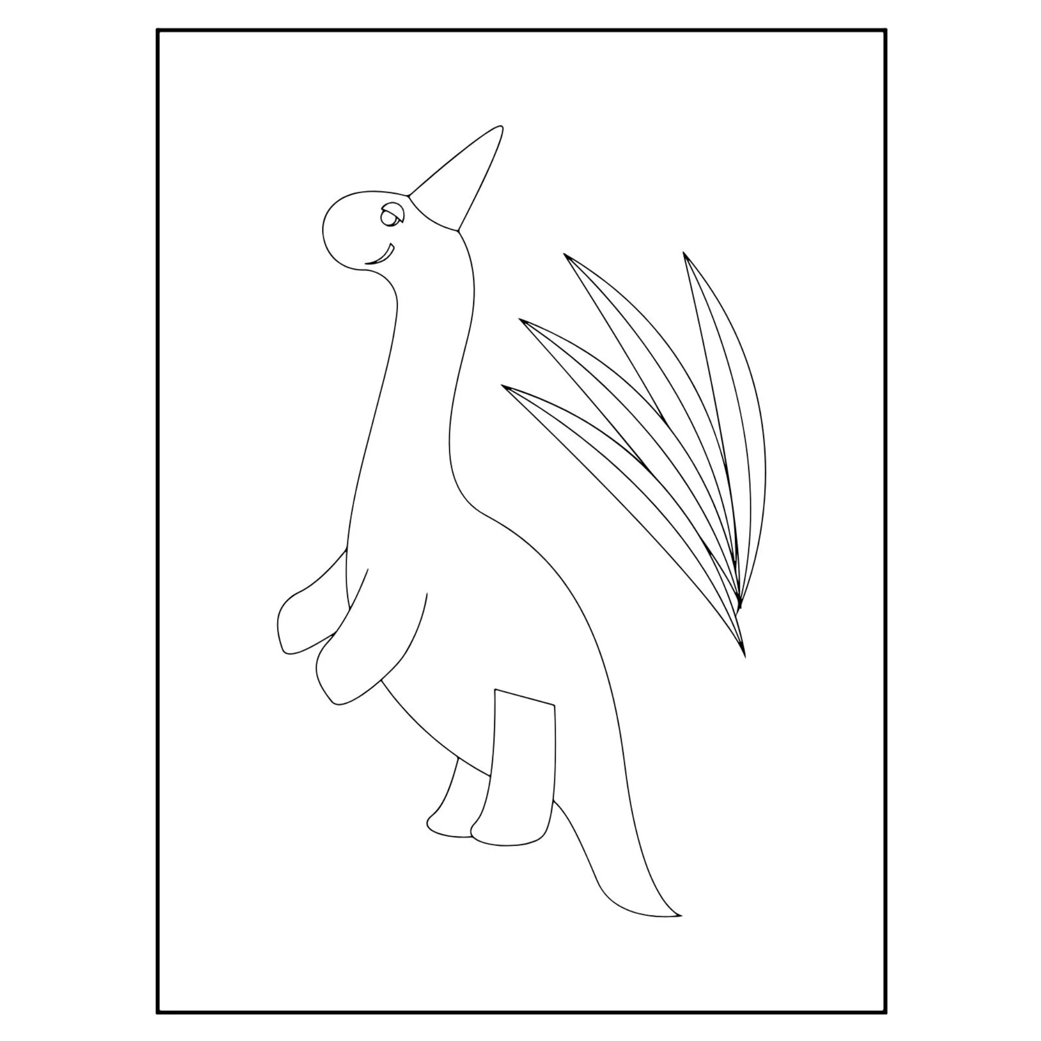 Dinosaur Coloring and Scissor Skills Activities - Image 2