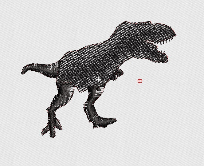 Dinosaur Embroidery Design
