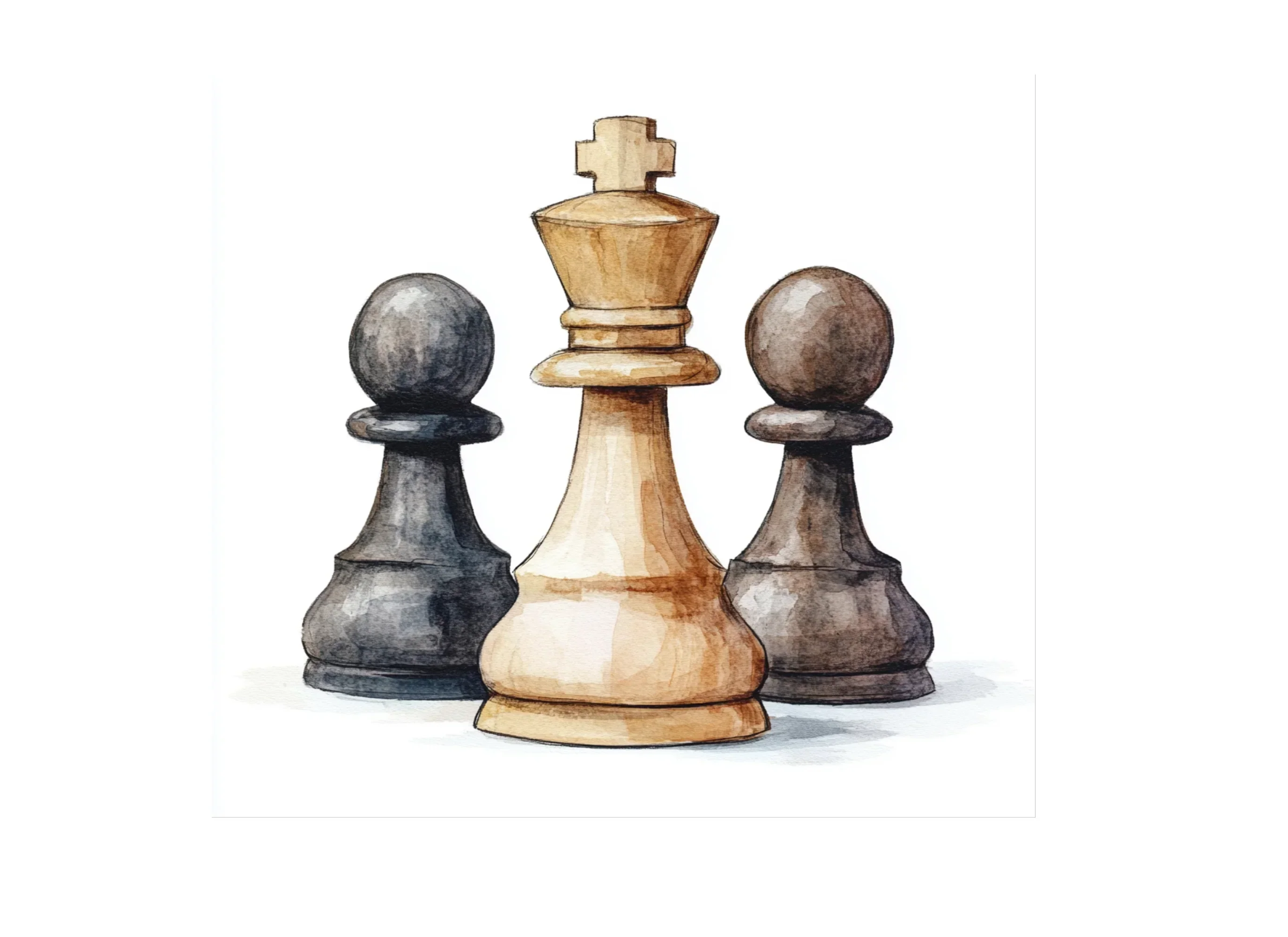 Diverse Chess Pieces Clipart Bundle - Image 2
