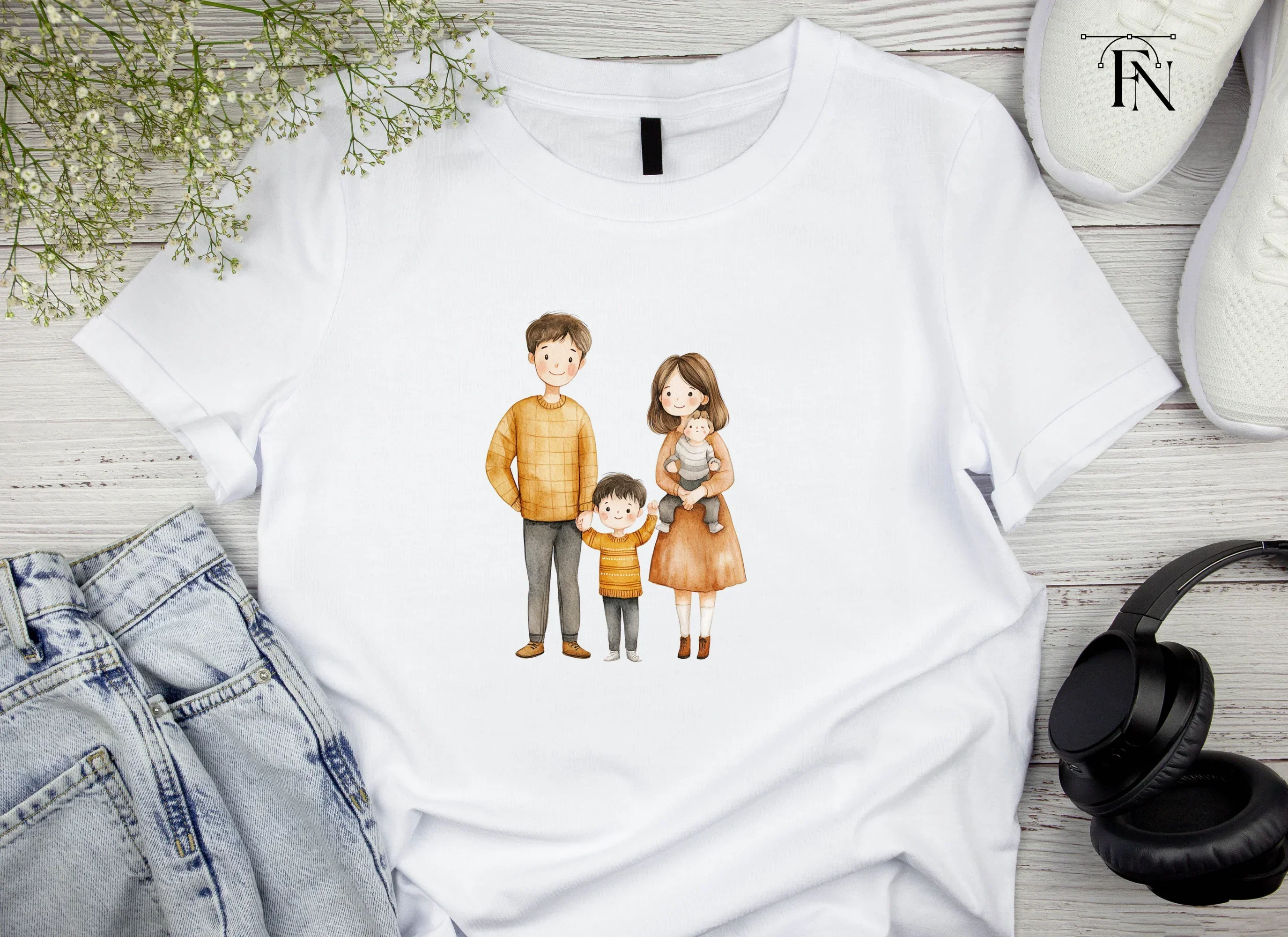 Diverse Family Moments Clipart Bundle - Image 5
