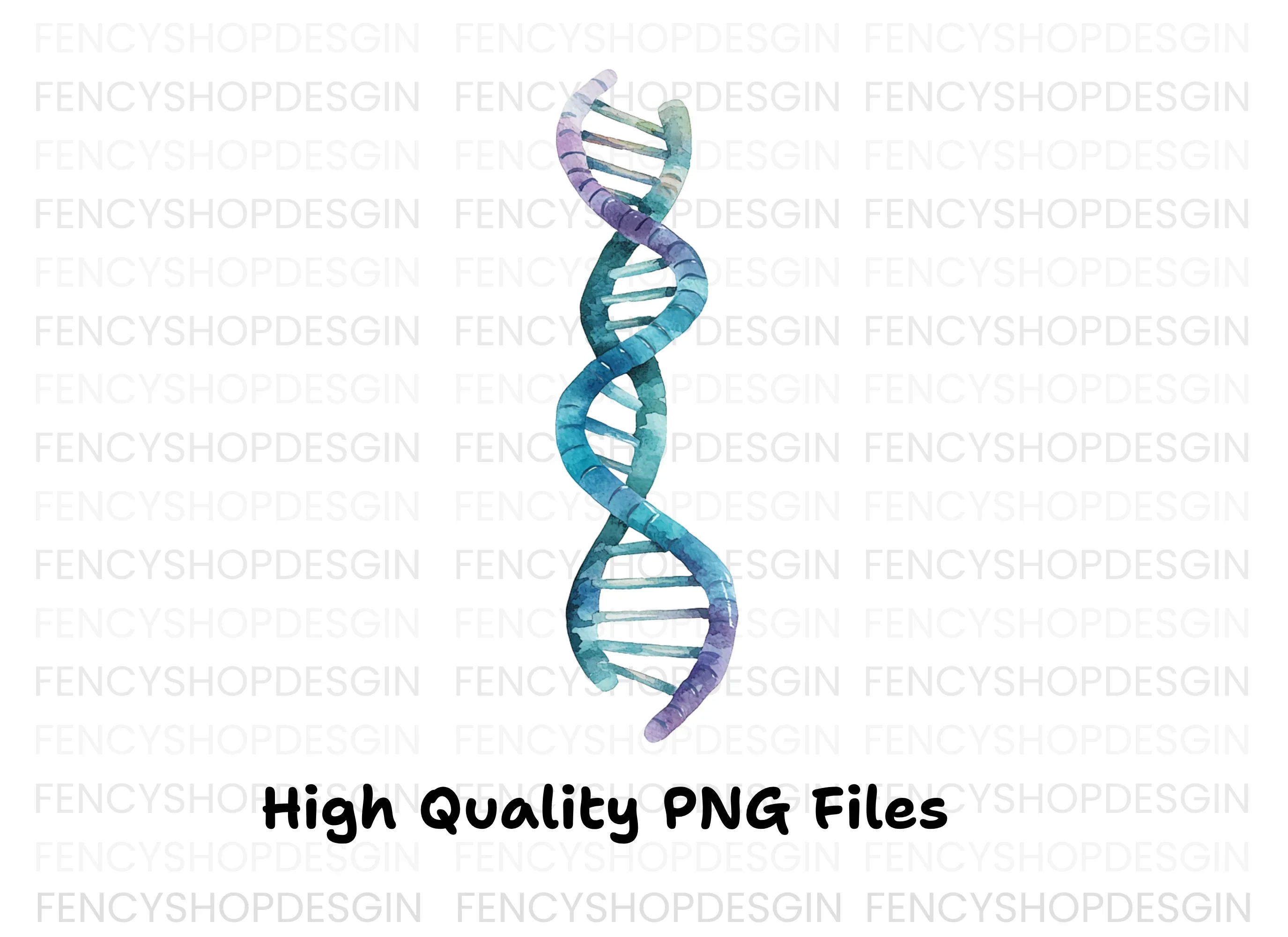 DNA Strand Clipart Bundle - Image 3