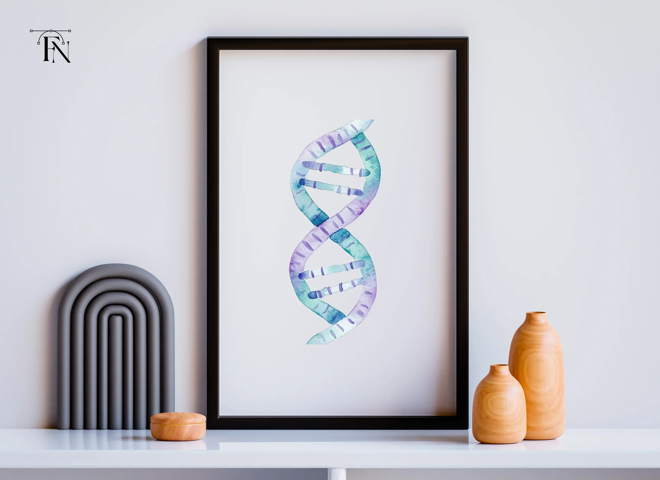 DNA Strands Clipart Bundle - Image 6