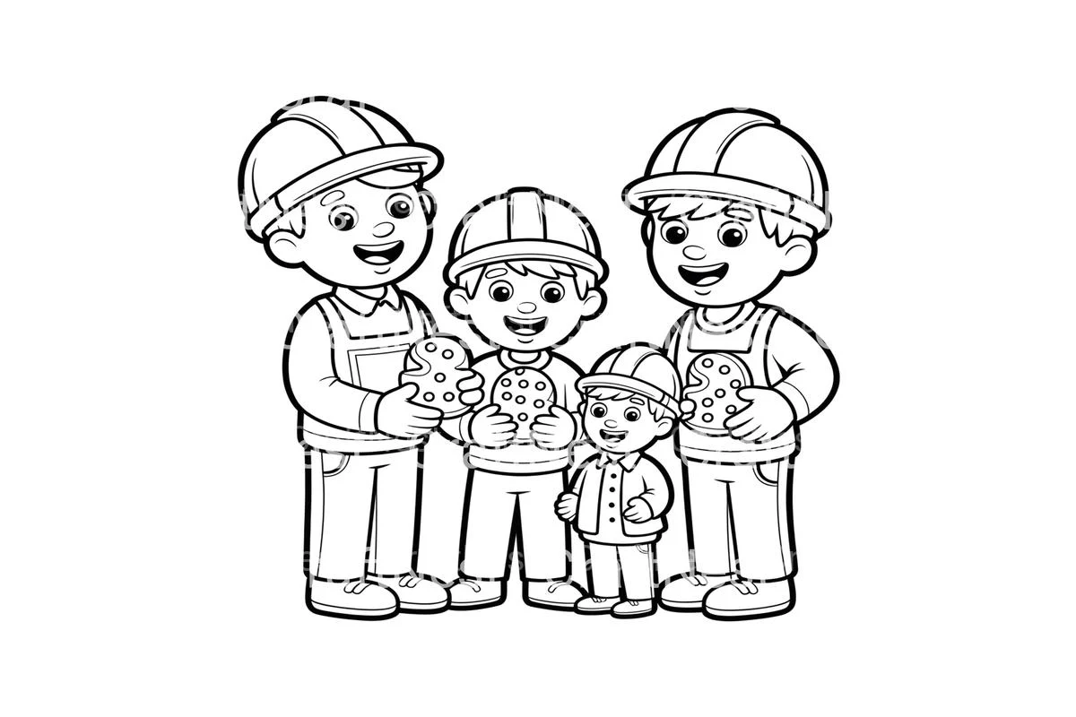 Doctor and Child Playtime Coloring Books - Image 3