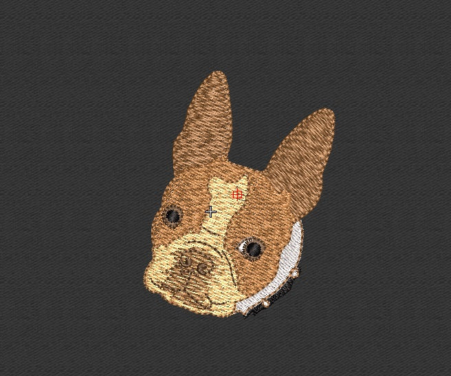 Dog Embroidery Design