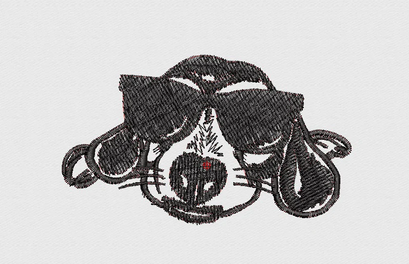 Dog Embroidery Design