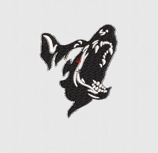 Dog Embroidery Design
