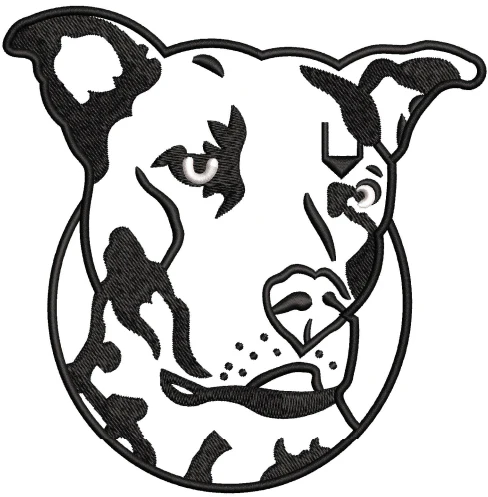 Dog Embroidery Design