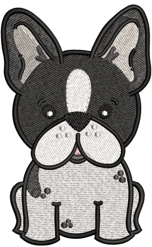 Dog Embroidery Design