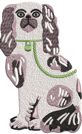 Dog Embroidery Design
