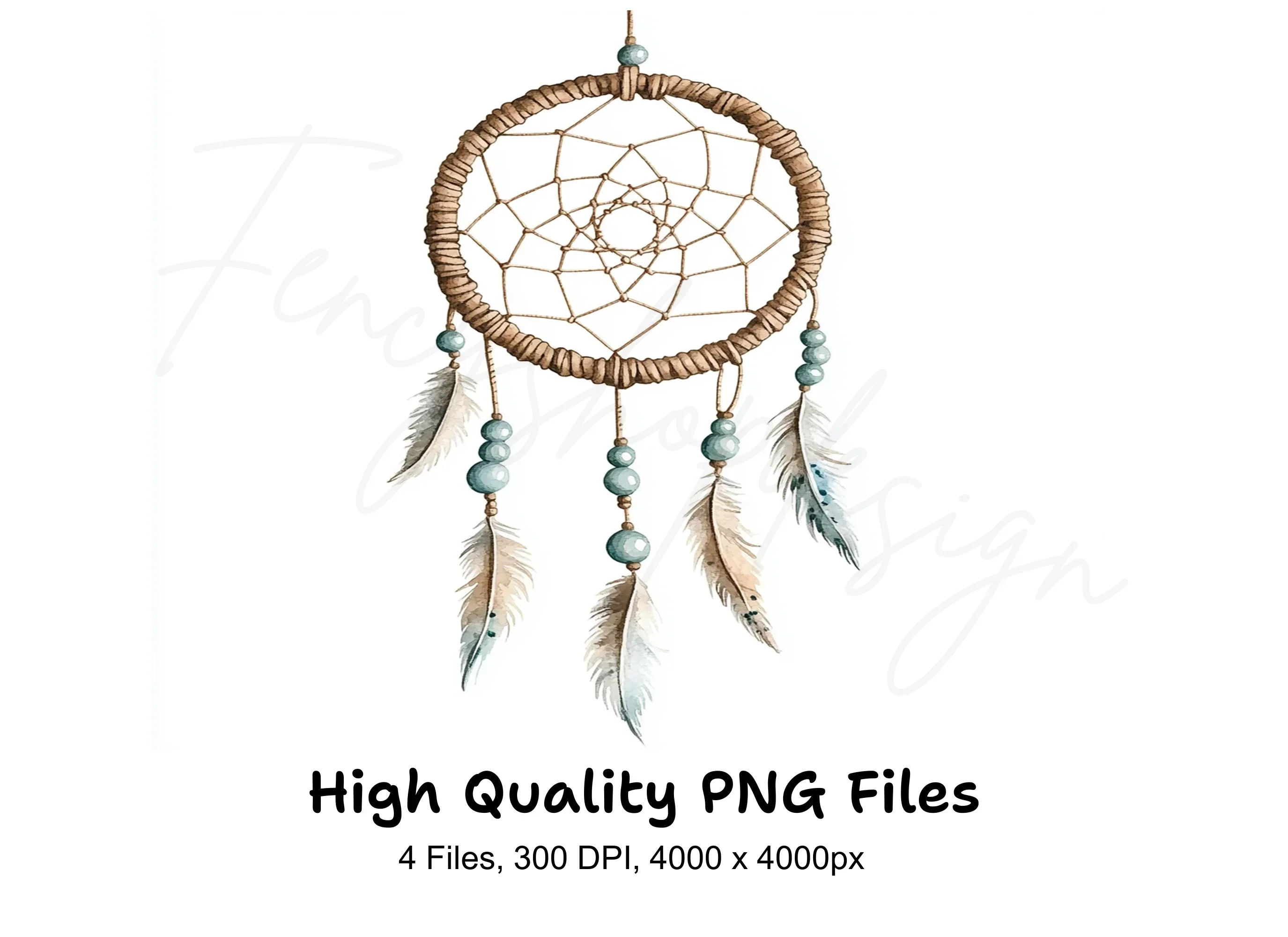 Dream Catcher Clipart Bundle