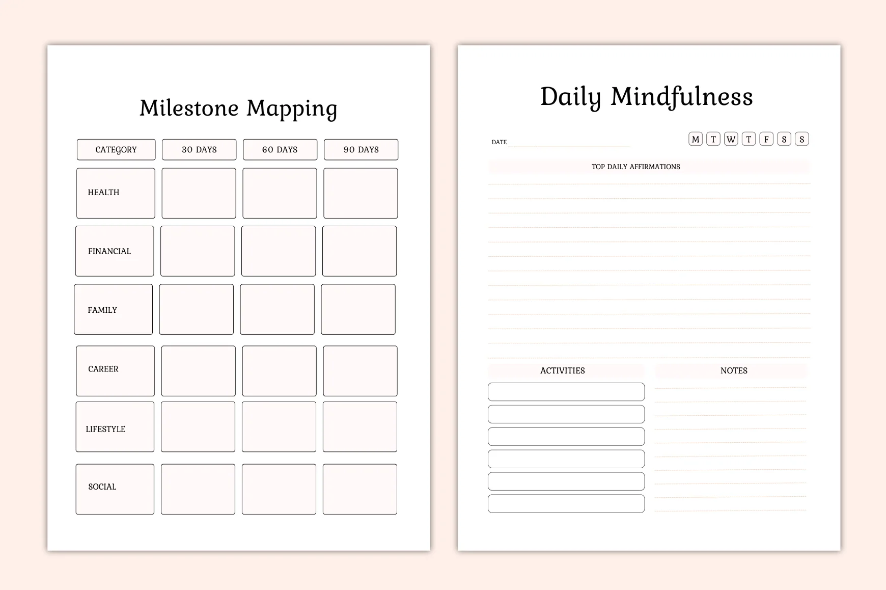 Dream Life Mindful Self-Care Journal - Image 3