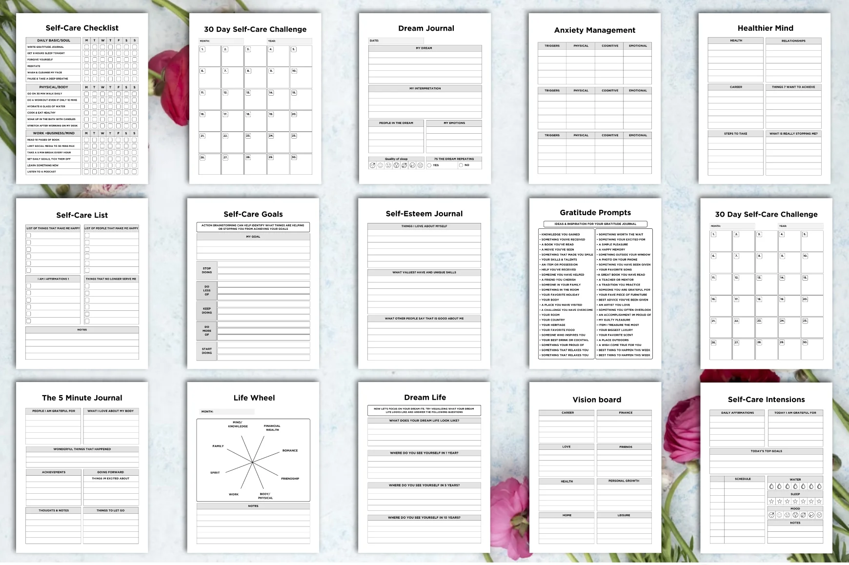 Dream Life Self Care Planner - Image 2