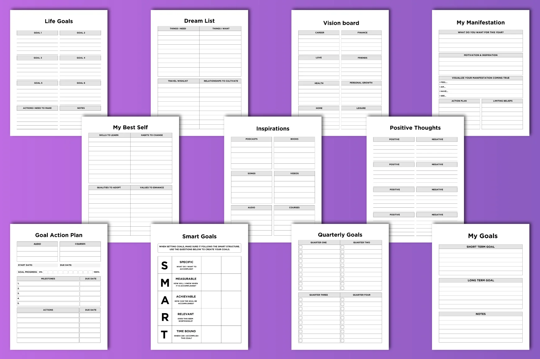 Dream Life Self Care Planner - Image 2