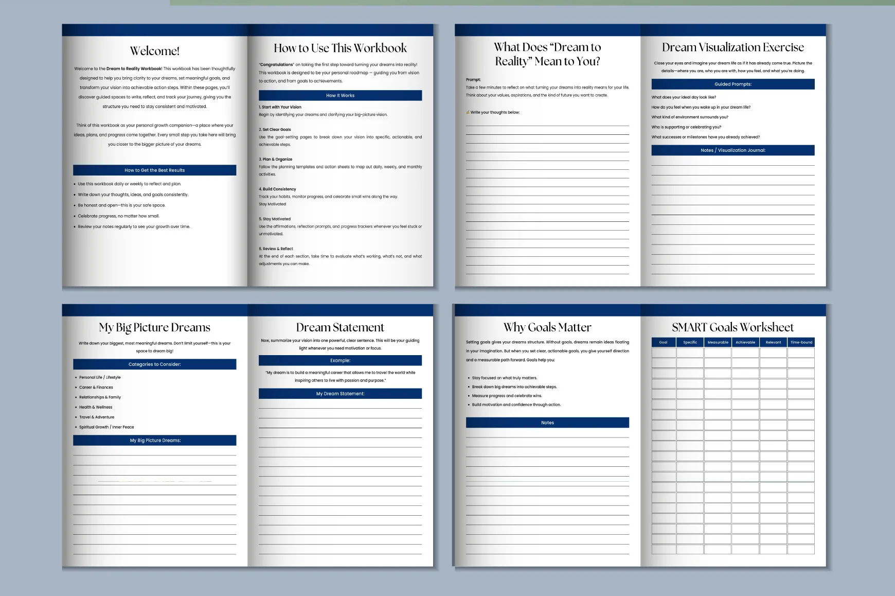 Dream to Reality Workbook - Image 2
