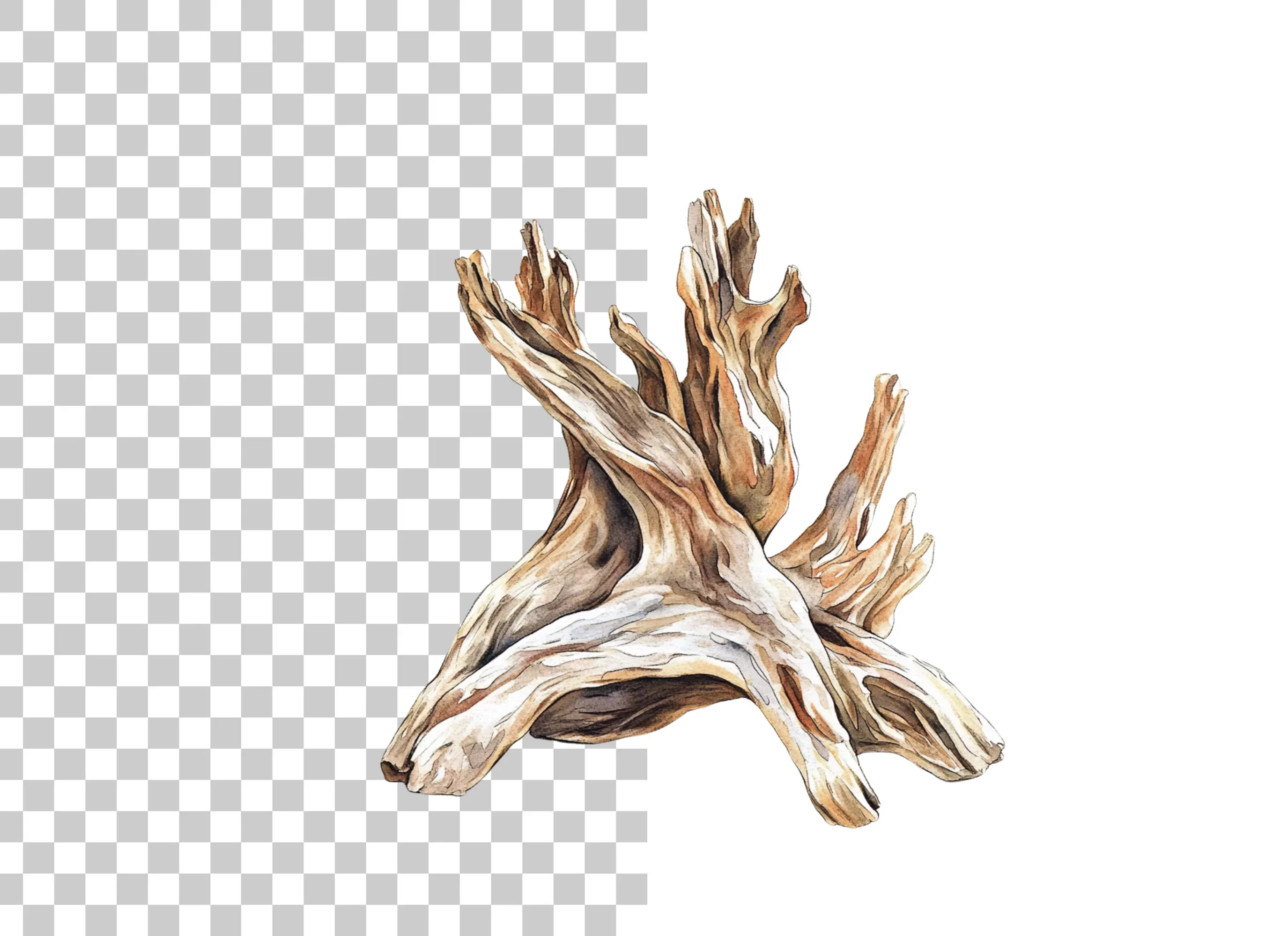 Driftwood Clipart Bundle - Image 6