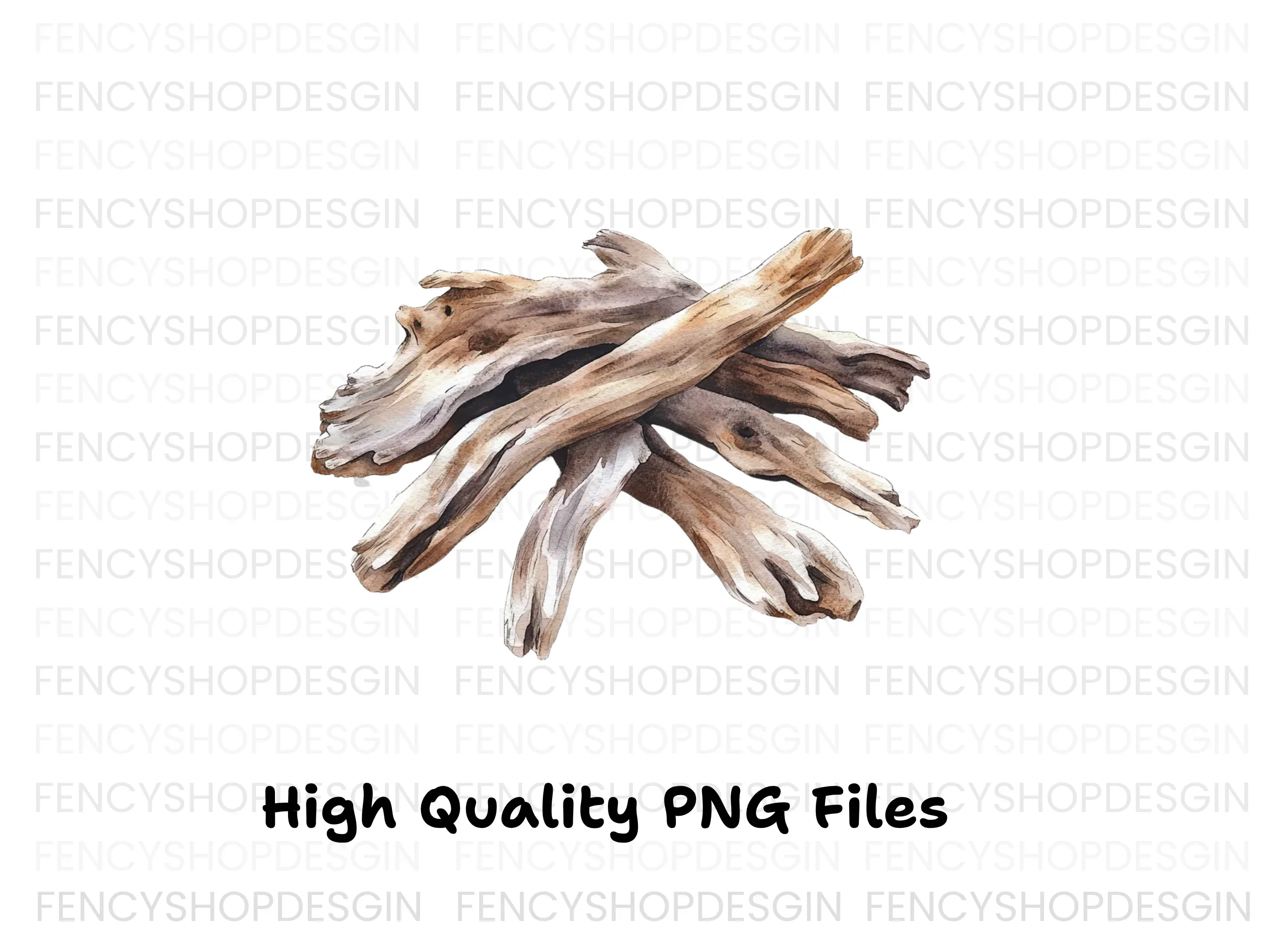 Driftwood Clipart Bundle - Image 2
