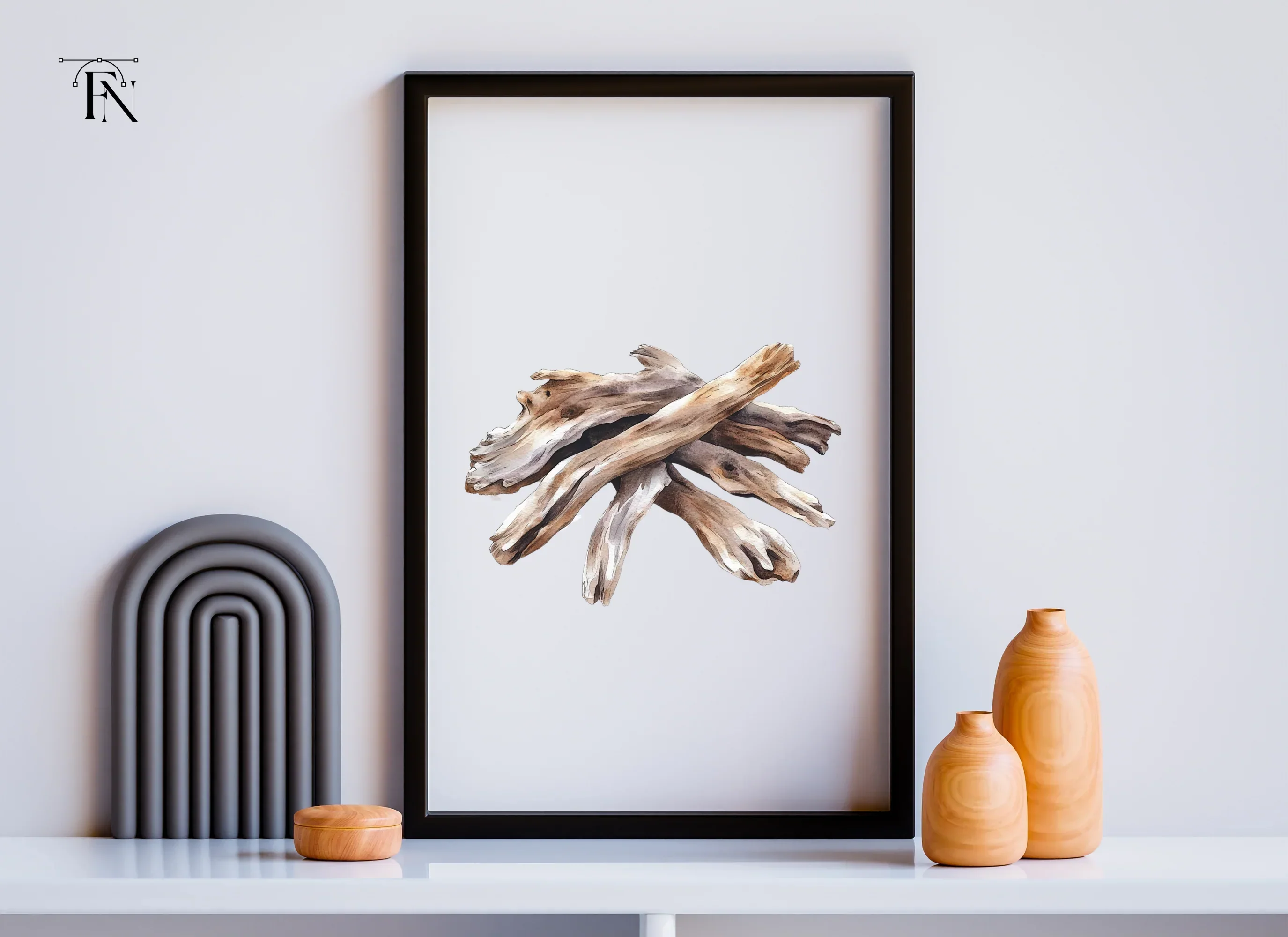 Driftwood Clipart Bundle - Image 3