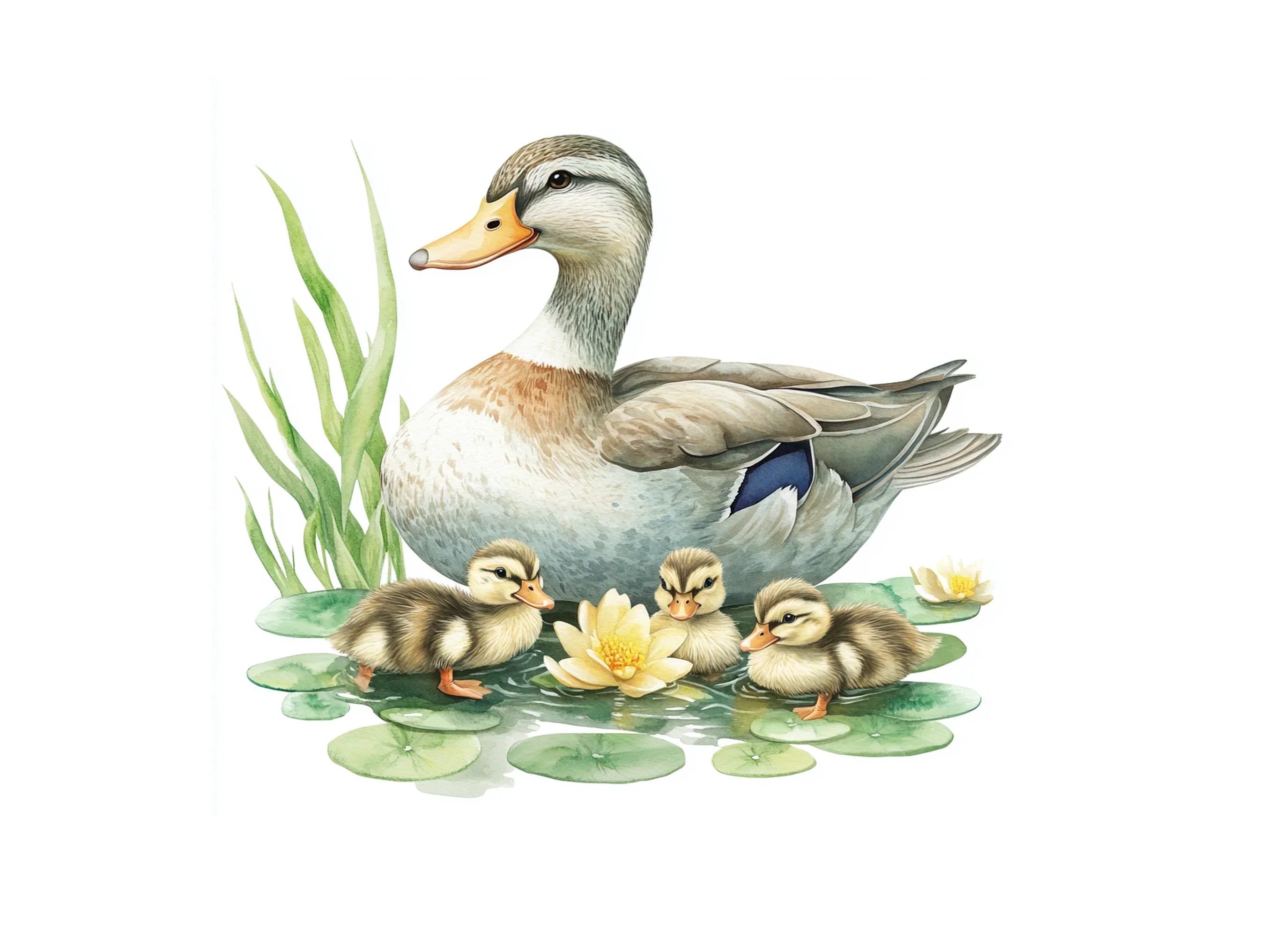 Duck and Duckling Clipart Bundle - Image 2